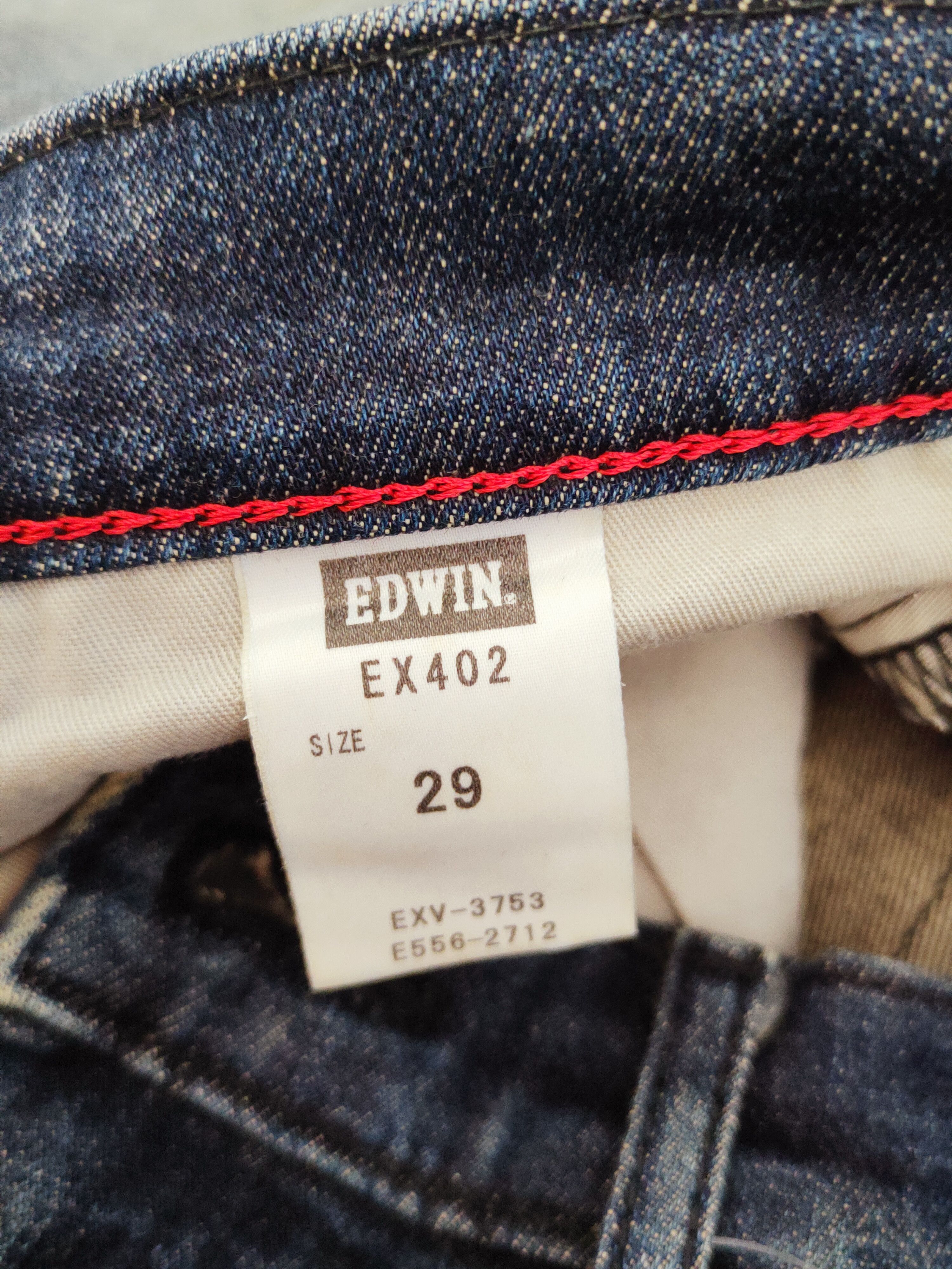 Edwin Edwin Dark Blue Distressed Ripped Jeans #W796 Size US 29 - 16 Thumbnail