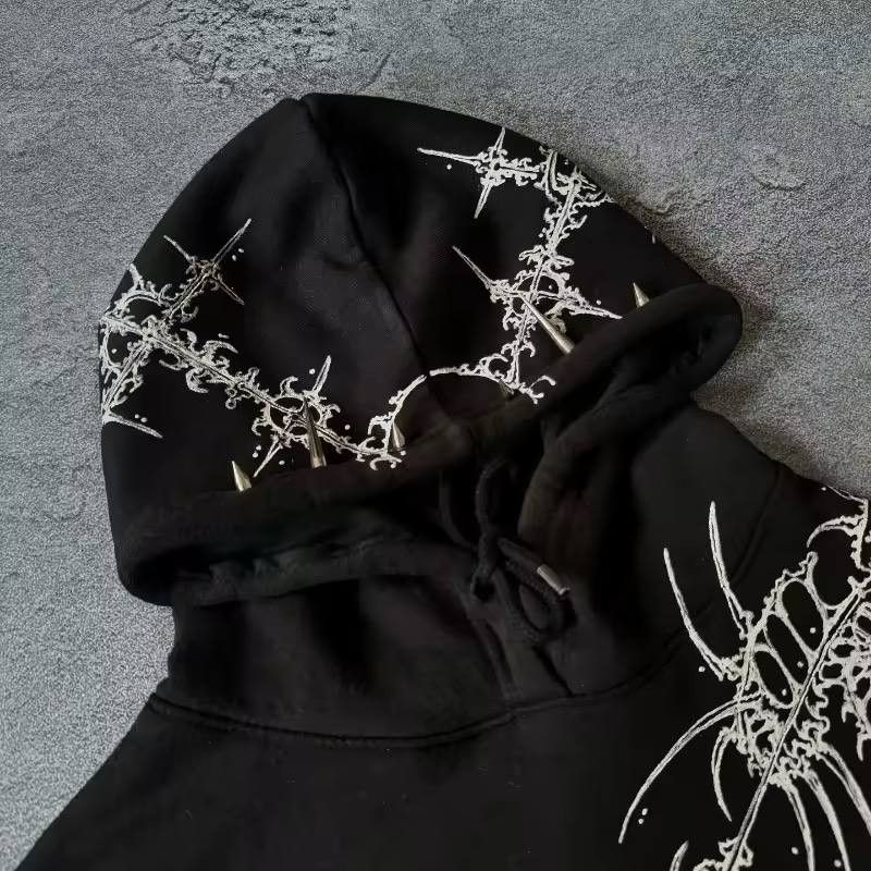 Japanese Brand × Vintage retro hoodie print Size US L / EU 52-54 / 3 - 3 Thumbnail