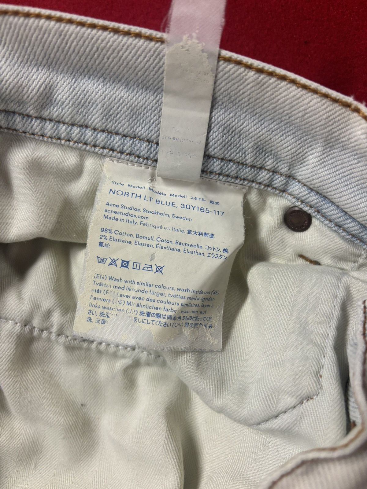 Acne Studios ance studios bla klonst jeans Size US 30 / EU 46 - 8 Thumbnail