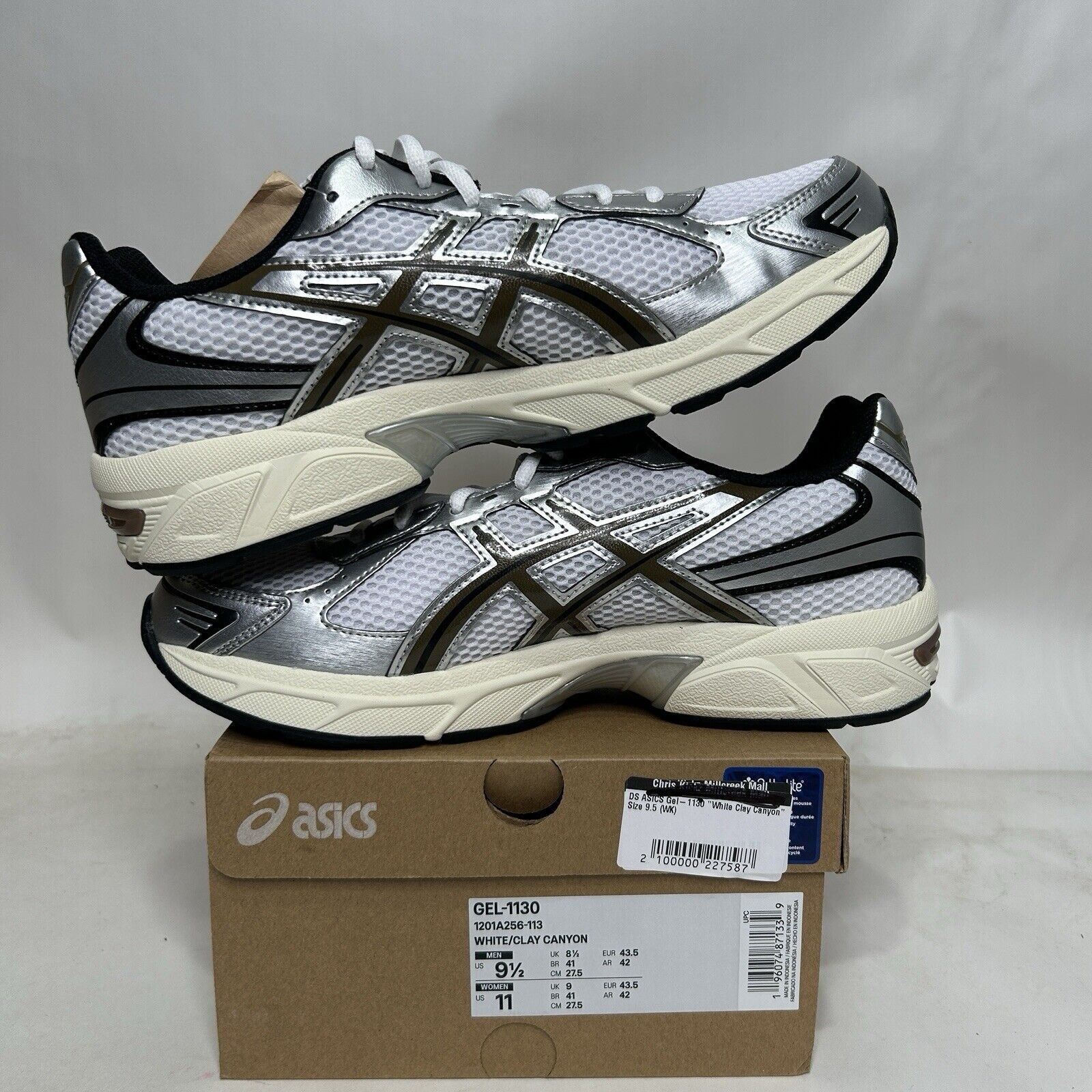 Asics ASICS Gel-1130 “White Clay Canyon” 2024 Size US 9.5 / EU 42-43 - 3 Thumbnail