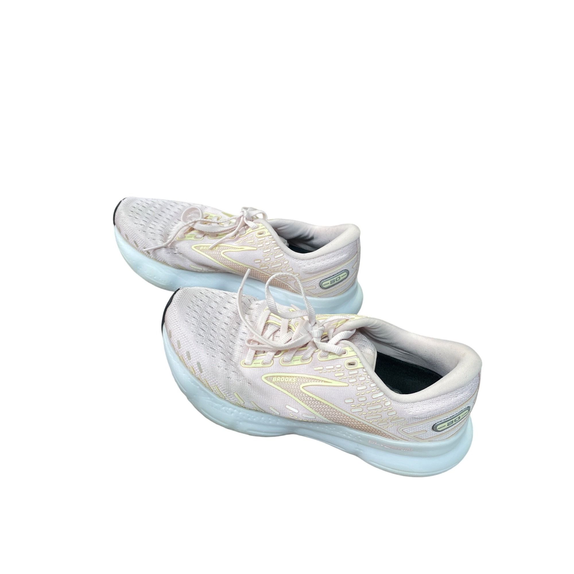 Brooks Brooks Glycerin 20 Womens pink yellow running sneaker Size 8 Size US 8 / IT 38 - 14 Thumbnail