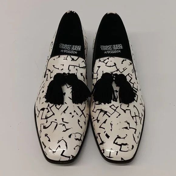 Jimmy Choo Jimmy Choo Patent Foxley Eric Haze Poggy Loafers - EU45/US12 Size US 12 / EU 45 - 3 Thumbnail