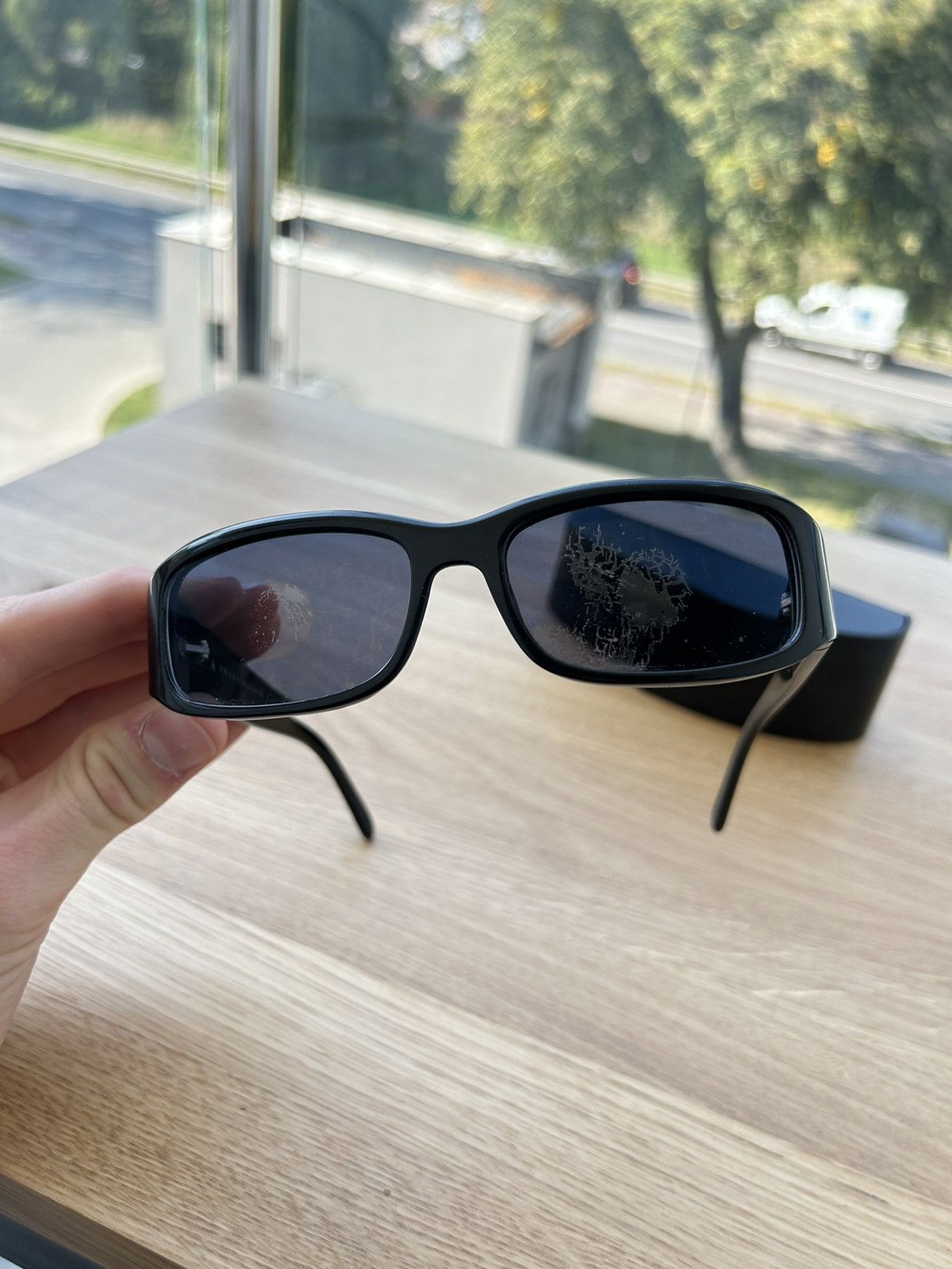 Prada Prada Vintage 00s Sunglasses Size ONE SIZE - 5 Thumbnail