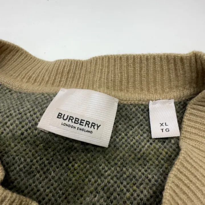 Burberry Burberry Burberry Classic Check Cashmere Sweater for Men-2 Size US XL / EU 56 / 4 - 4 Thumbnail
