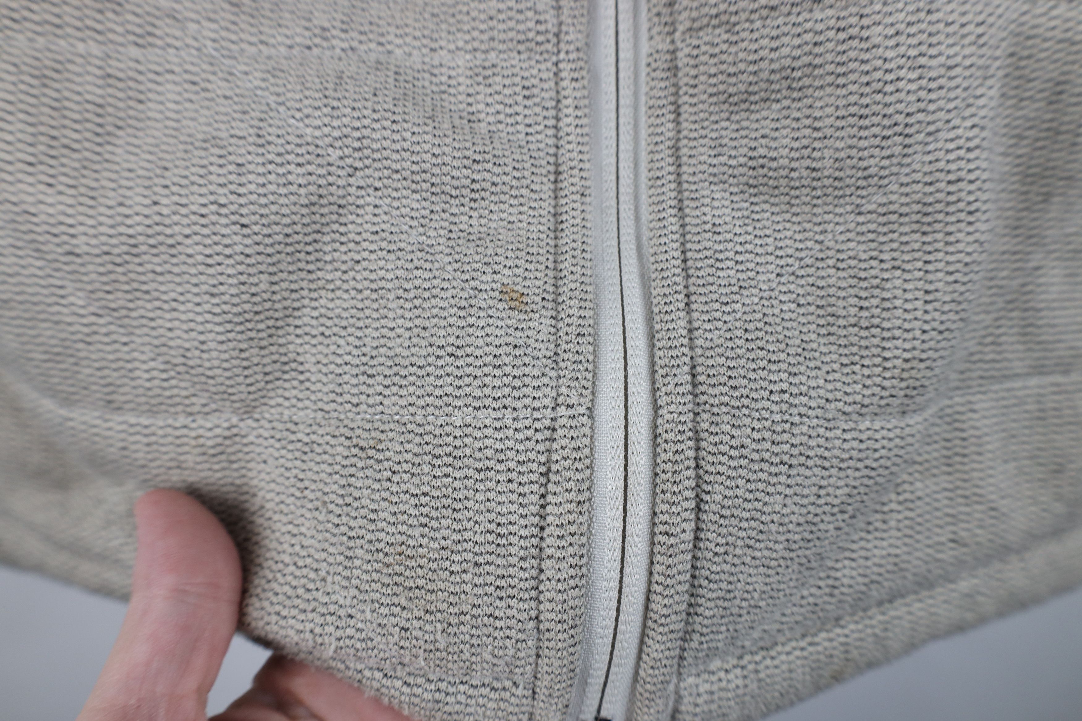 The North Face The North Face Spell Out Quilted Zip Fleece Jacket Beige Size L / US 10 / IT 46 - 6 Thumbnail