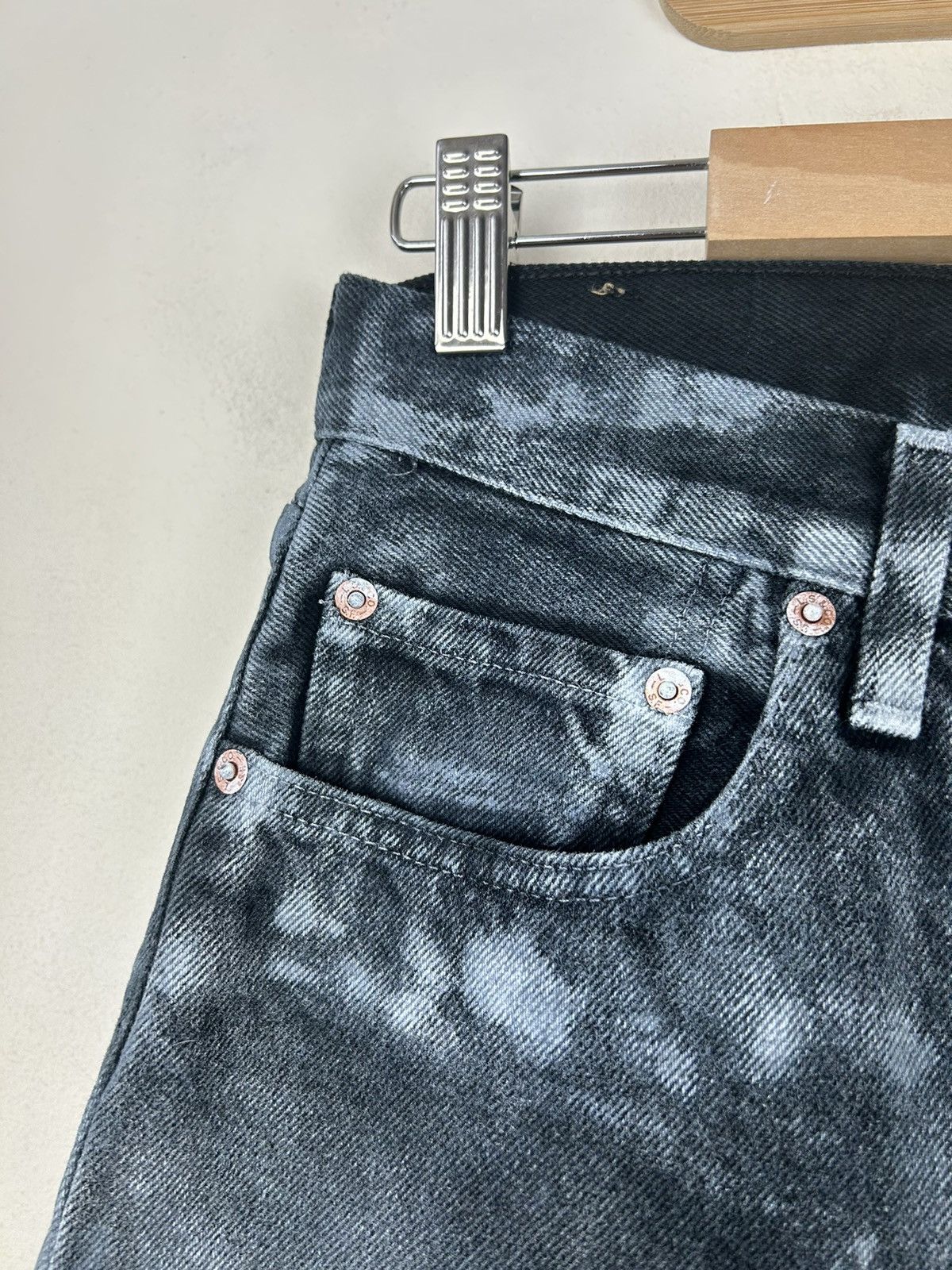 Levi's × Vintage Custom ART Margiela 90s Levi's Bootcut Jeans Size US 29 - 3 Thumbnail