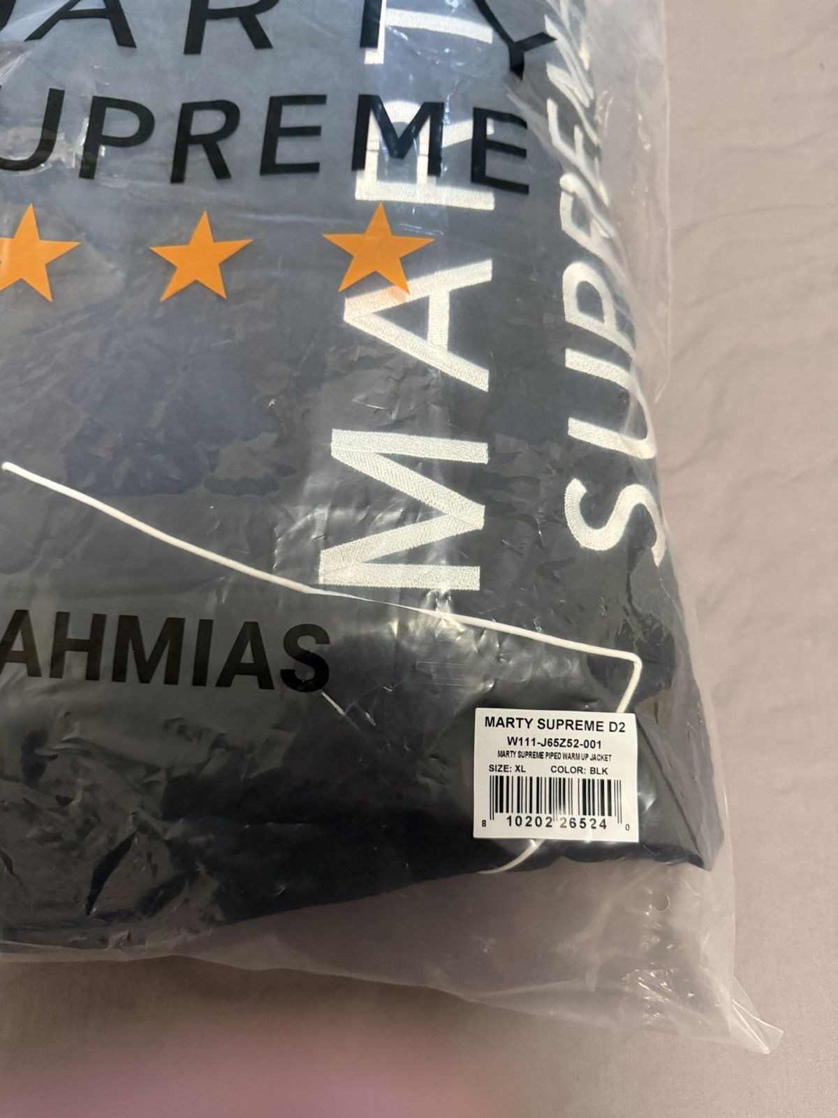 A24 × Nahmias NAHMIAS x Marty Supreme A24 classic piped warm up Jacket Size US XL / EU 56 / 4 - 3 Thumbnail