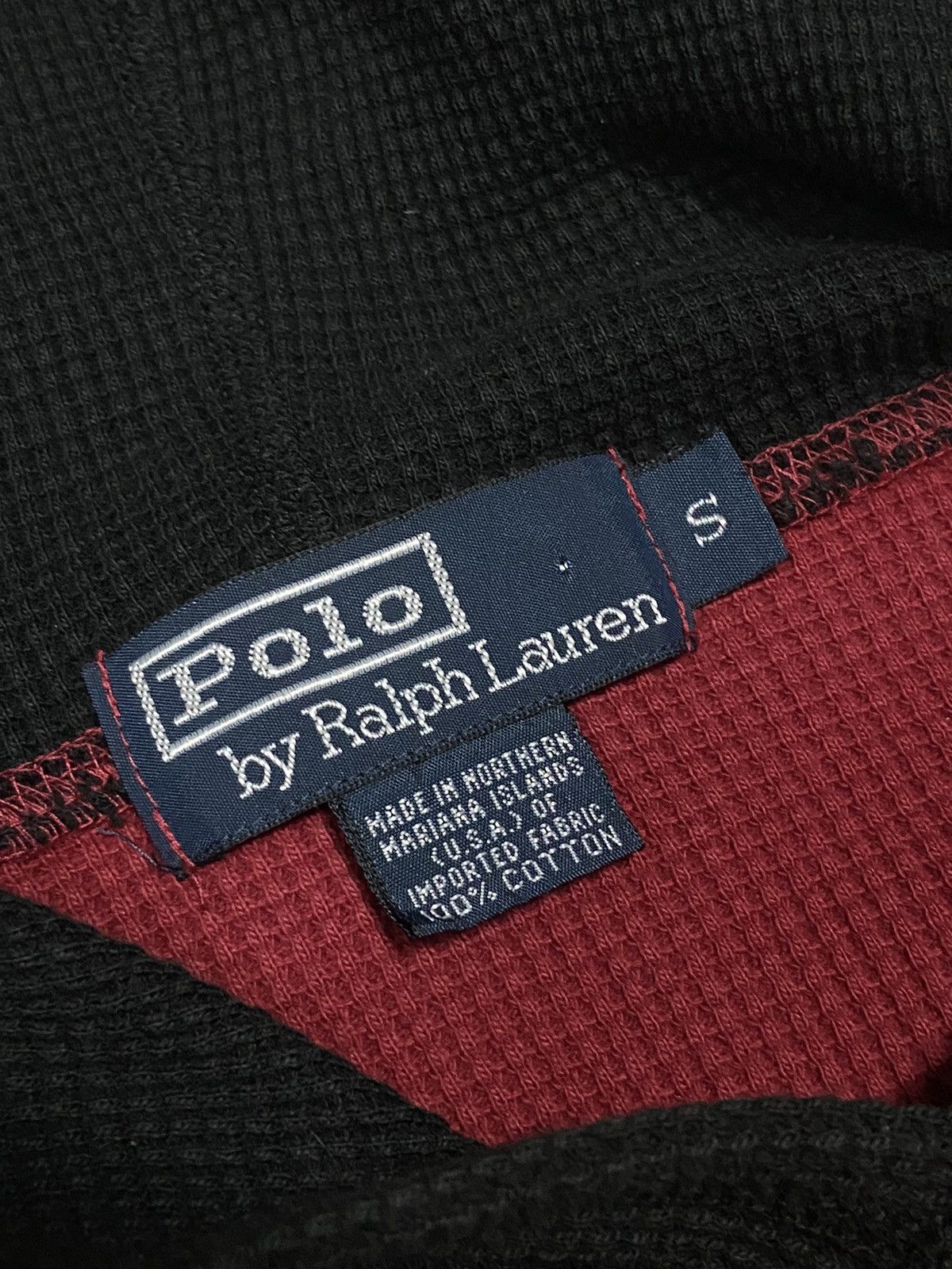 Polo Ralph Lauren POLO Bear 🐻 Ralph Lauren RARE vintage waffle hoodie Size US S / EU 44-46 / 1 - 3 Thumbnail