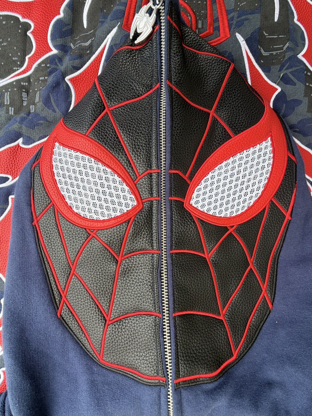 Civil Regime × Marvel Comics CIVIL REGIME x Spider-Man Miles Morales Full Zip Up Hoodie Size US XL / EU 56 / 4 - 9 Thumbnail