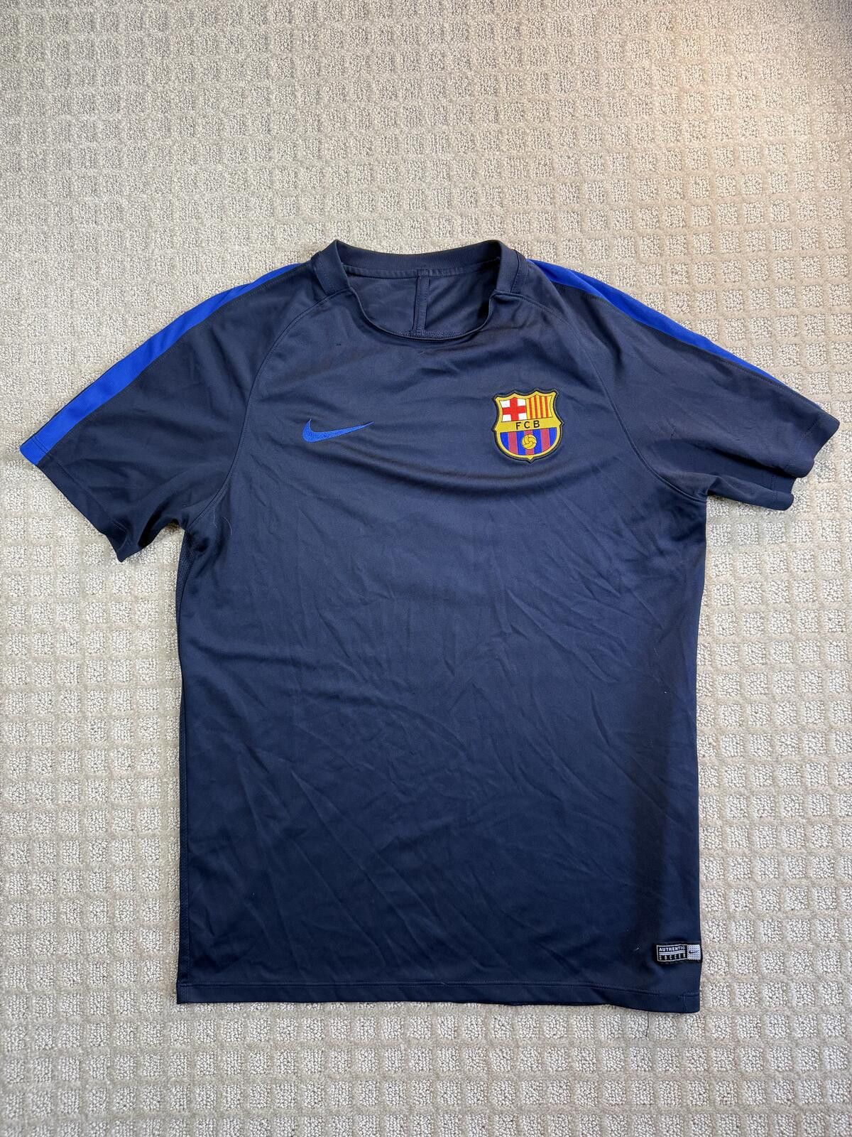 Nike Nike FC Barcelona Training Jersey Navy L 2016 Beko Size US L / EU 52-54 / 3 - 1 Thumbnail