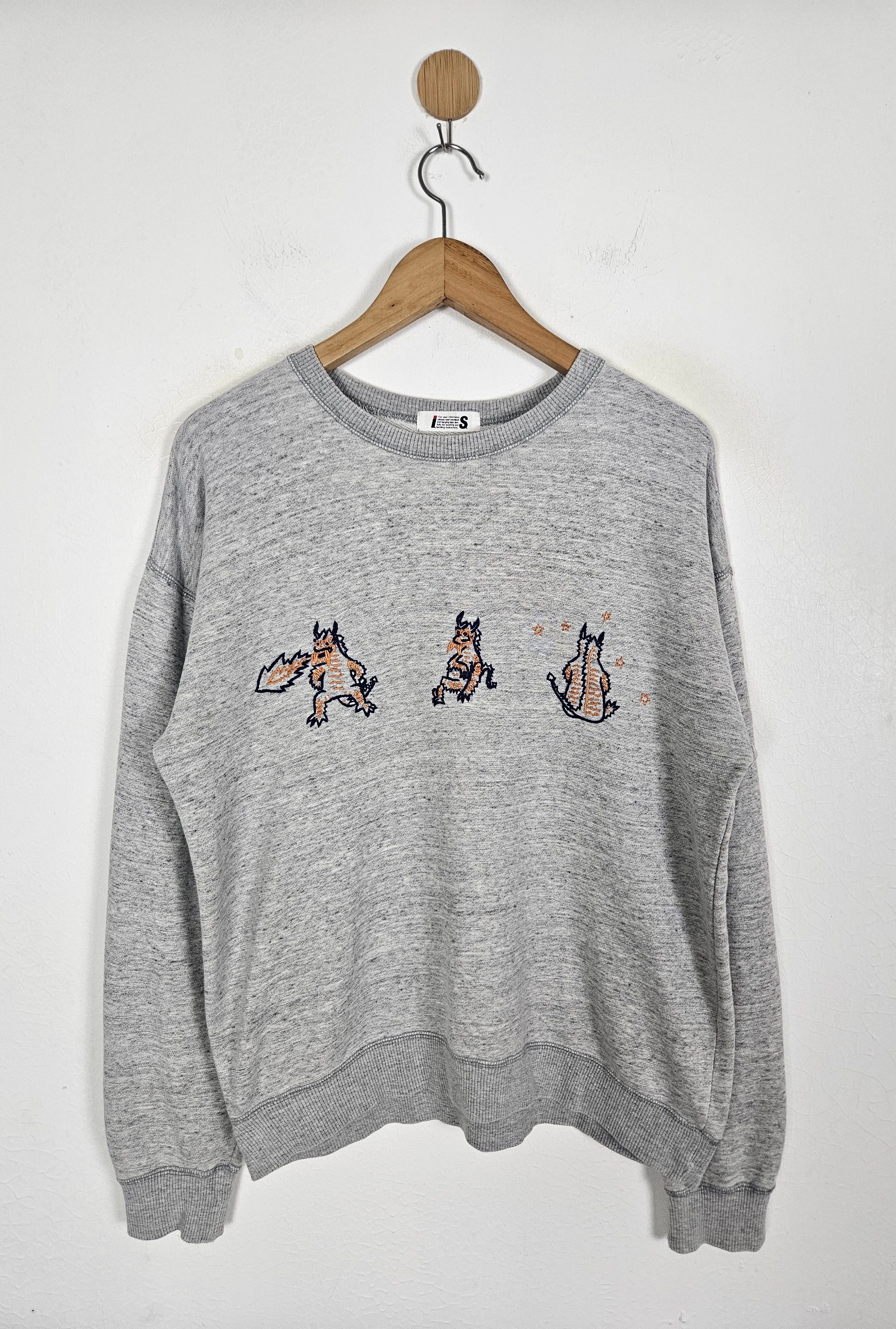 Issey Miyake × Tsumori Chisato Issey Miyake Tsumori Chisato Dragon embroidery IS sweatshirt Size US L / EU 52-54 / 3 - 1 Thumbnail