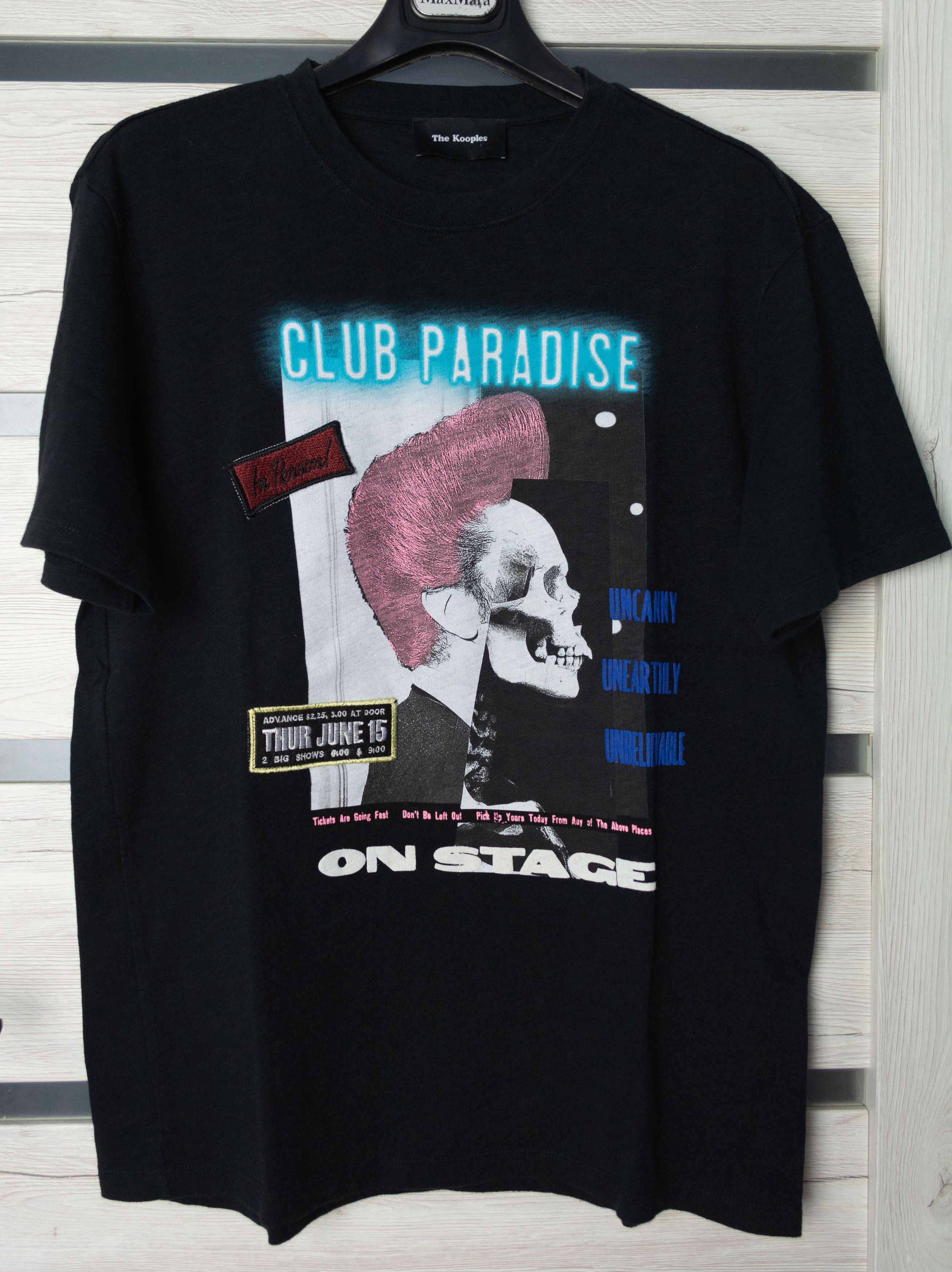 THE KOOPLES CLUB PARADISE ON STAGE T-SHIRT