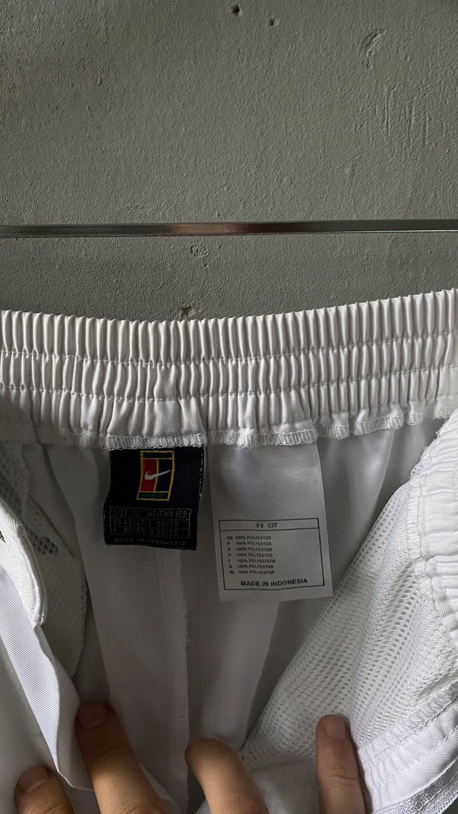 Vintage Nike Court vintage 90s shorts Size US 36 / EU 52 - 6 Thumbnail