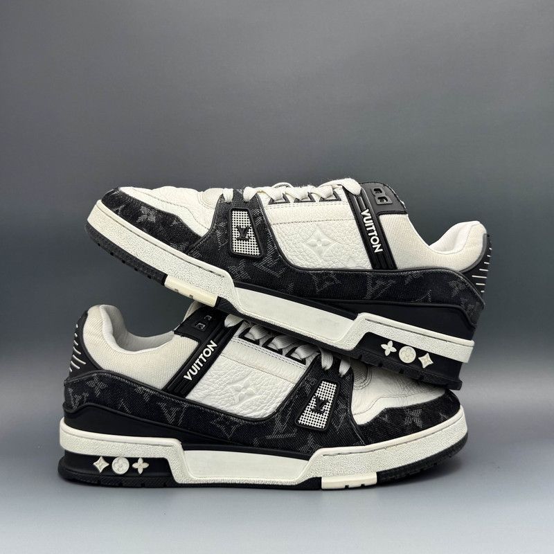 Louis Vuitton Louis Vuitton Panda Print Low Top Fashion Sneakers -2508 Size US 8 / EU 41 - 5 Thumbnail