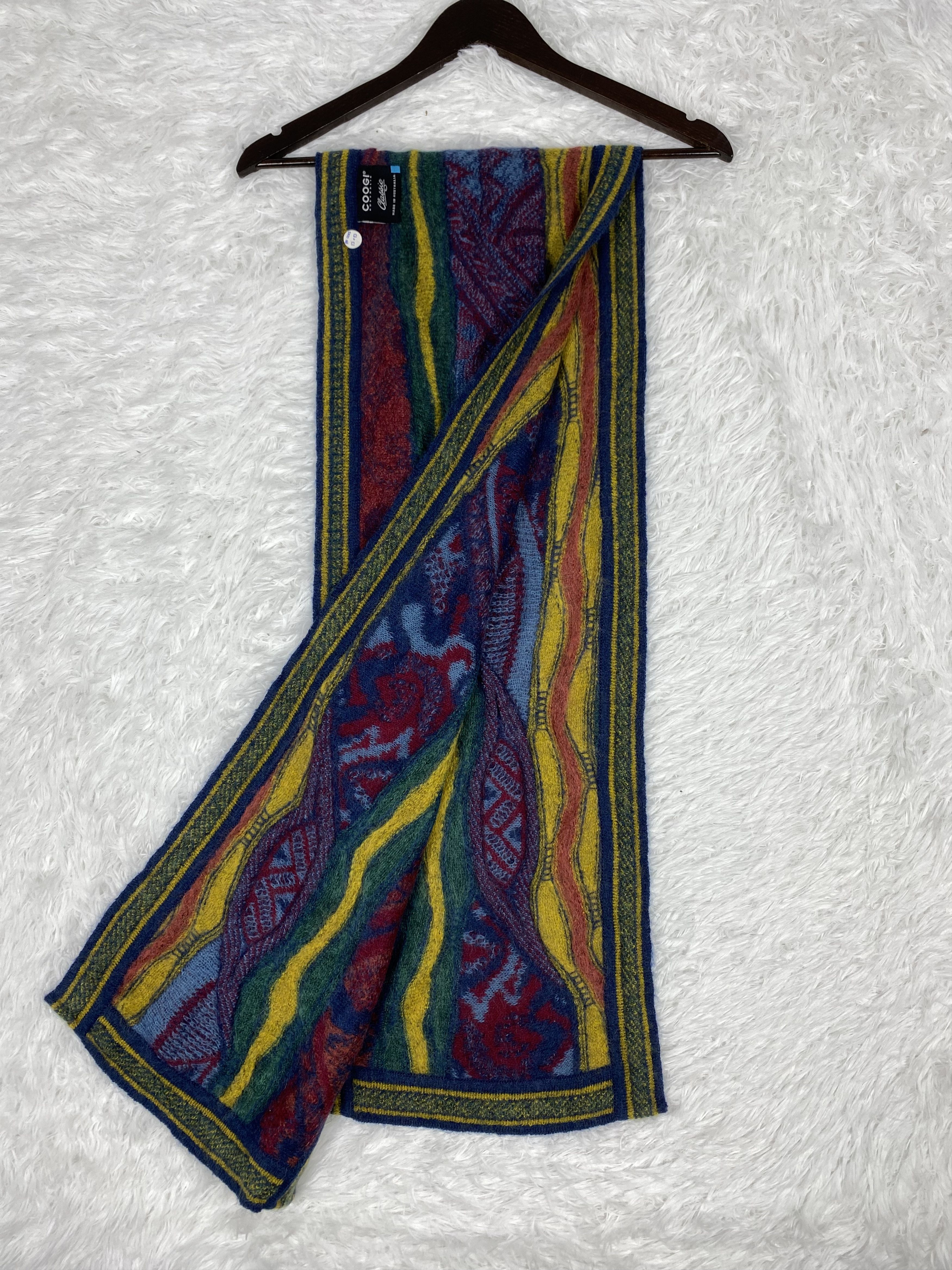 Coogi Vintage Coogi Scarf / Muffler Neckwear PM0083 Size ONE SIZE - 7 Thumbnail