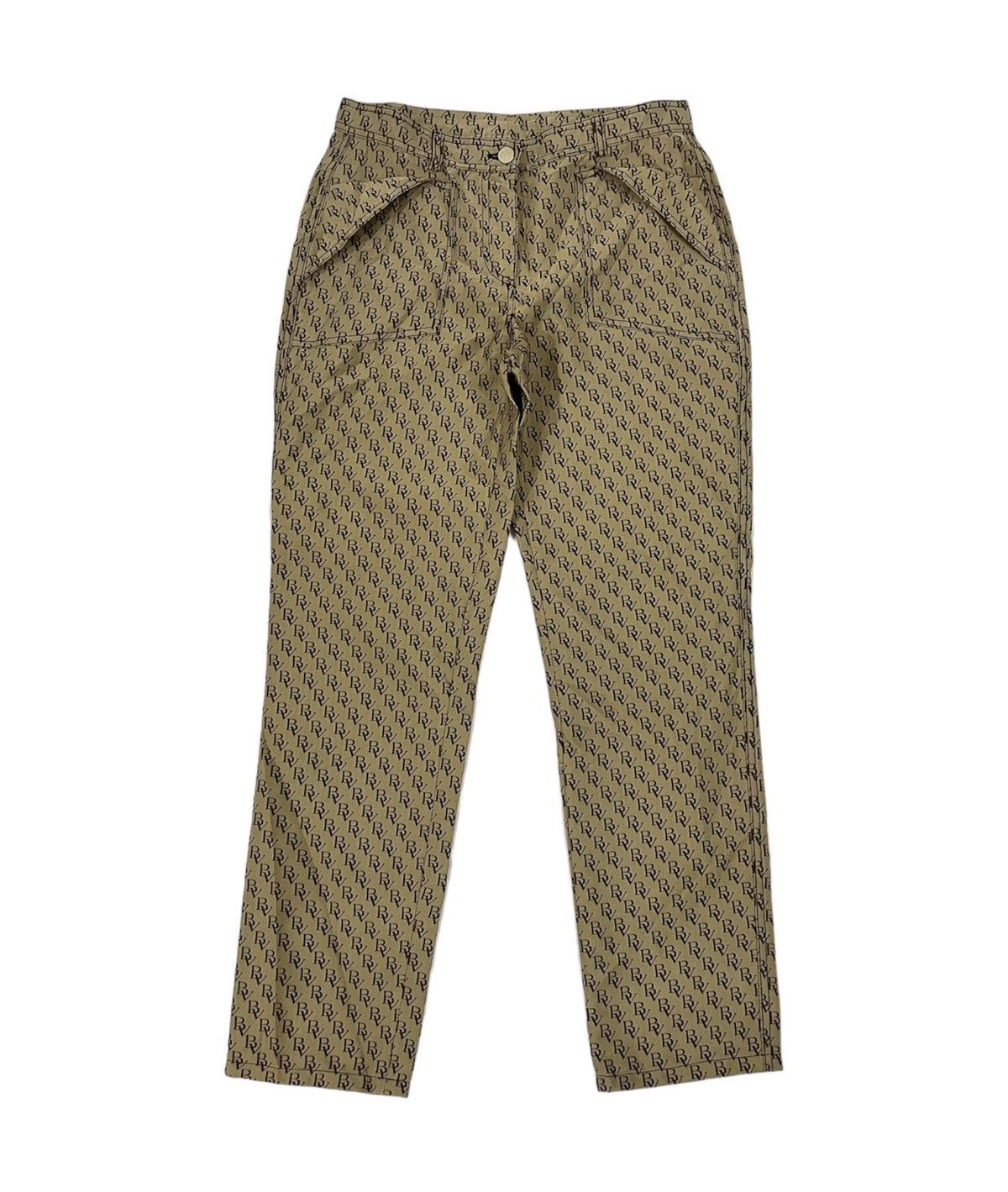 Bottega Veneta Bottega Veneta Logo Monogram Trousers Size 29" - 2 Thumbnail