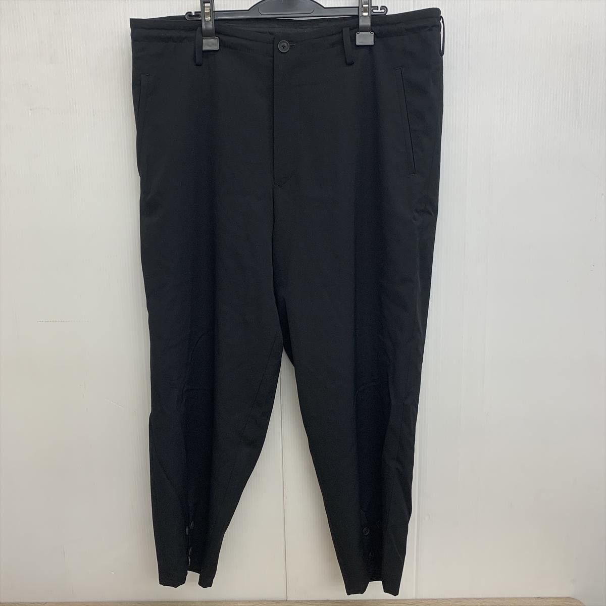 Yohji Yamamoto POUR HOMME W/GABARDINE PANTS HD-P18-100 Size US 39 - 1 Thumbnail