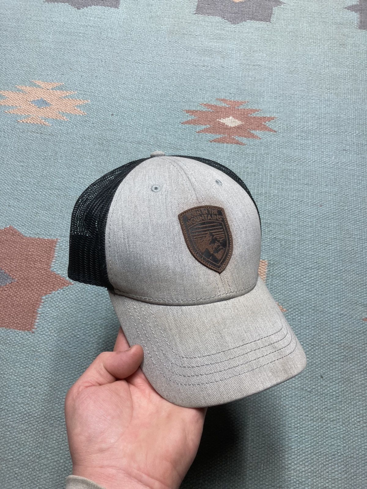 Kuhl Kuhl trucker hat outdoor hiking SnapBack born the mountains Size ONE SIZE - 1 Thumbnail