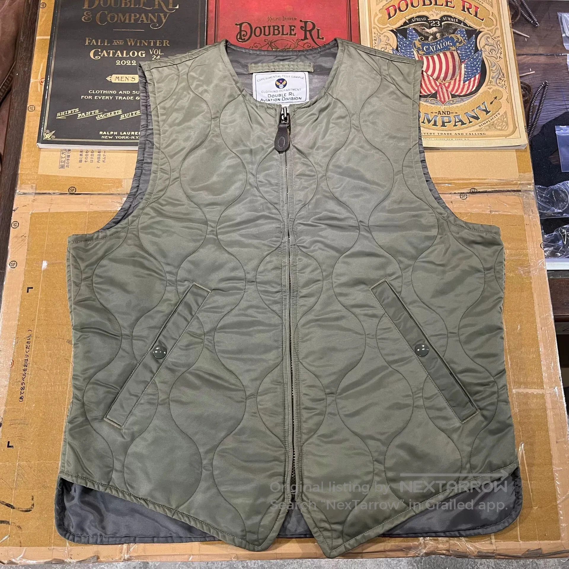 RRL Ralph Lauren Double RL Ralph Lauren Work Vest. Size US M / EU 48-50 / 2 - 1 Thumbnail