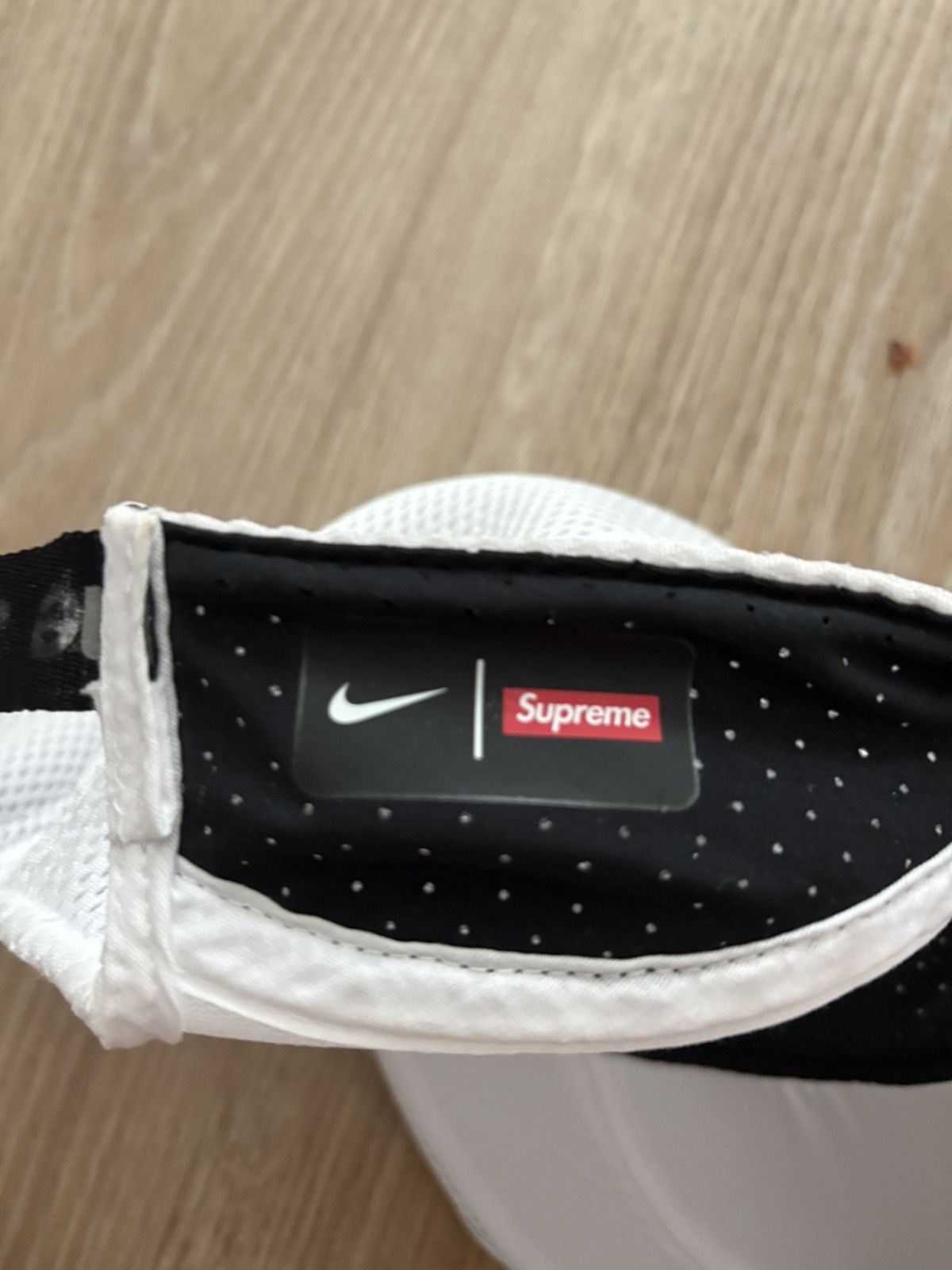 Supreme Supreme x Nike Running Hat White Size ONE SIZE - 5 Thumbnail