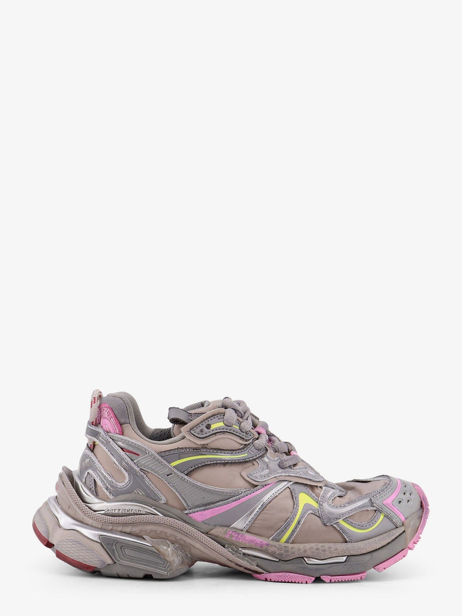 Balenciaga Runner 2 Nylon Low-Top Sneakers With Leather Inserts Size US 7 / IT 37 - 1 Thumbnail