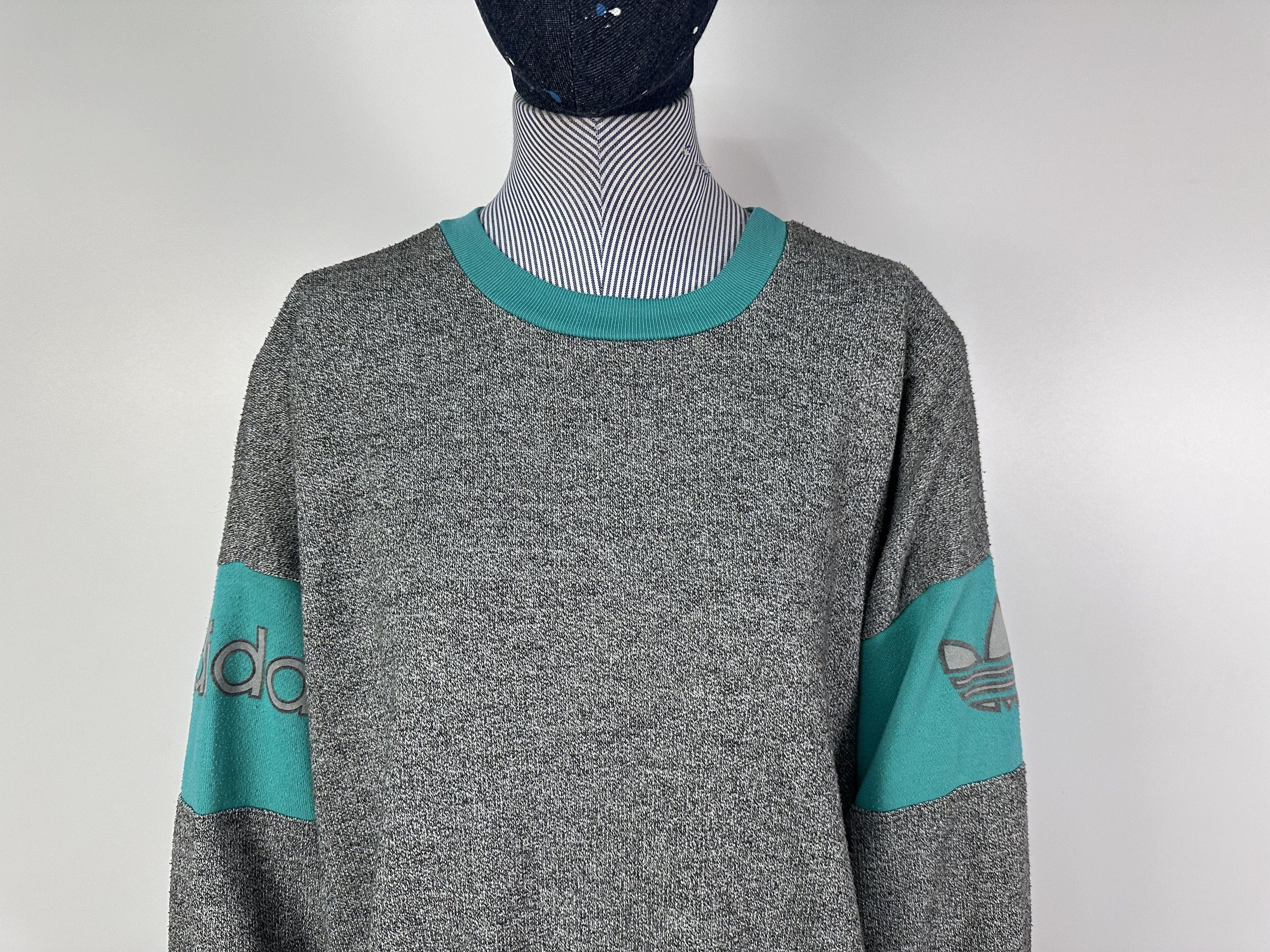 Adidas × Vintage Adidas Vintage Sweatshirt Womans Gay 90's Size L Size L / US 10 / IT 46 - 3 Thumbnail