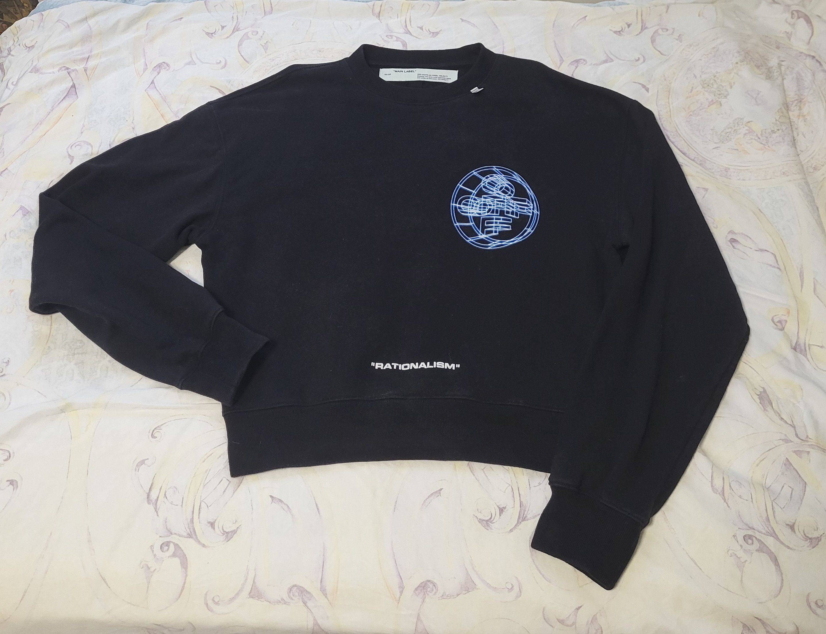 Off-White Preloved Unisex Rationalism Sweatshirt Size US XXS / EU 40 - 1 Thumbnail