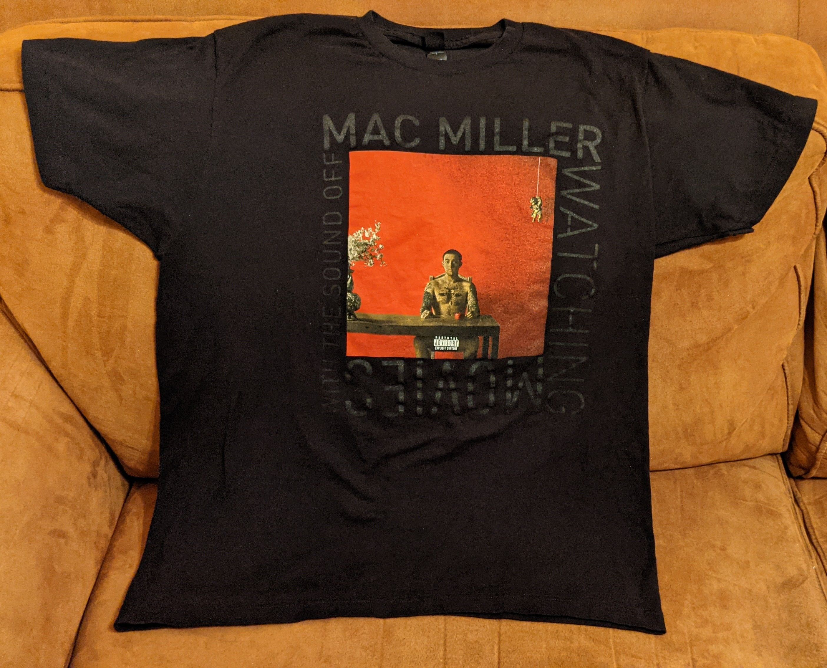 Mac Miller Mac Miller Watching Movies With The Sound Off T-Shirt Size US L / EU 52-54 / 3 - 1 Thumbnail