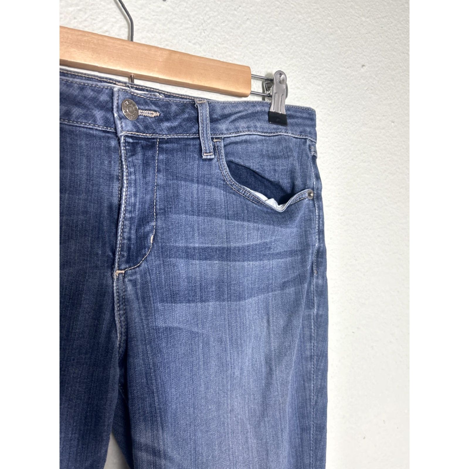 Vintage Hidden Jeans Straight Stretch Jeans 30 Regular Men 32x32 Medium Blue 90s? Size US 30 / EU 46 - 5 Thumbnail