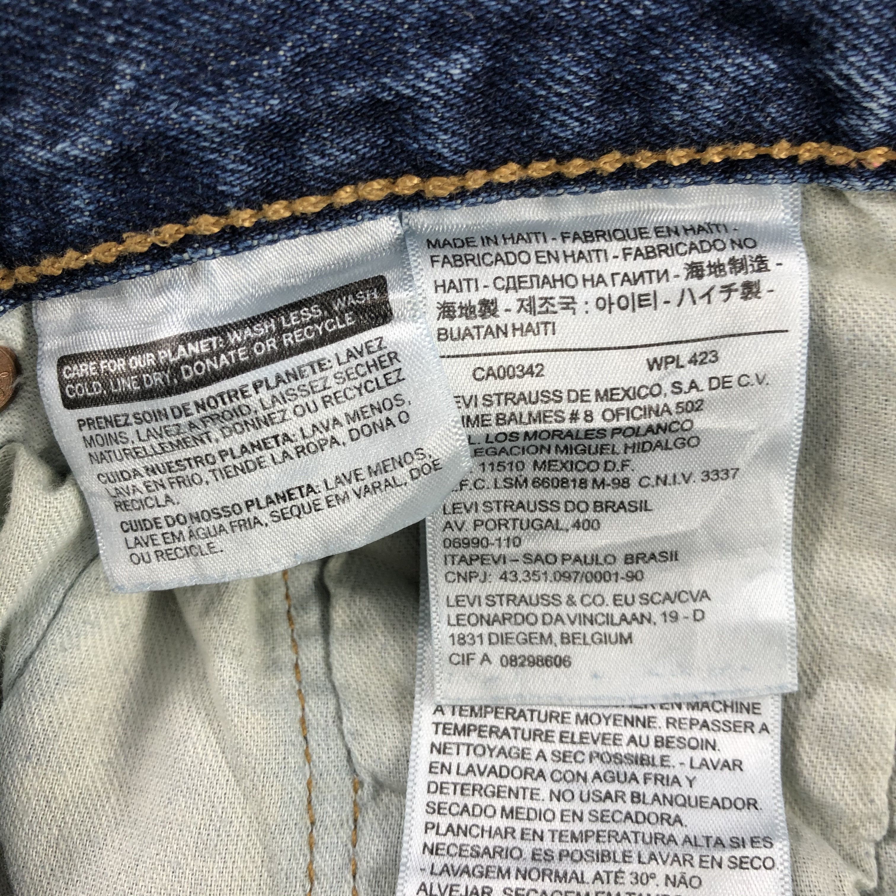 Levi's × Vintage Vintage Blue Wash Levis 501 Jeans-JM2888 Size US 34 / EU 50 - 10 Thumbnail