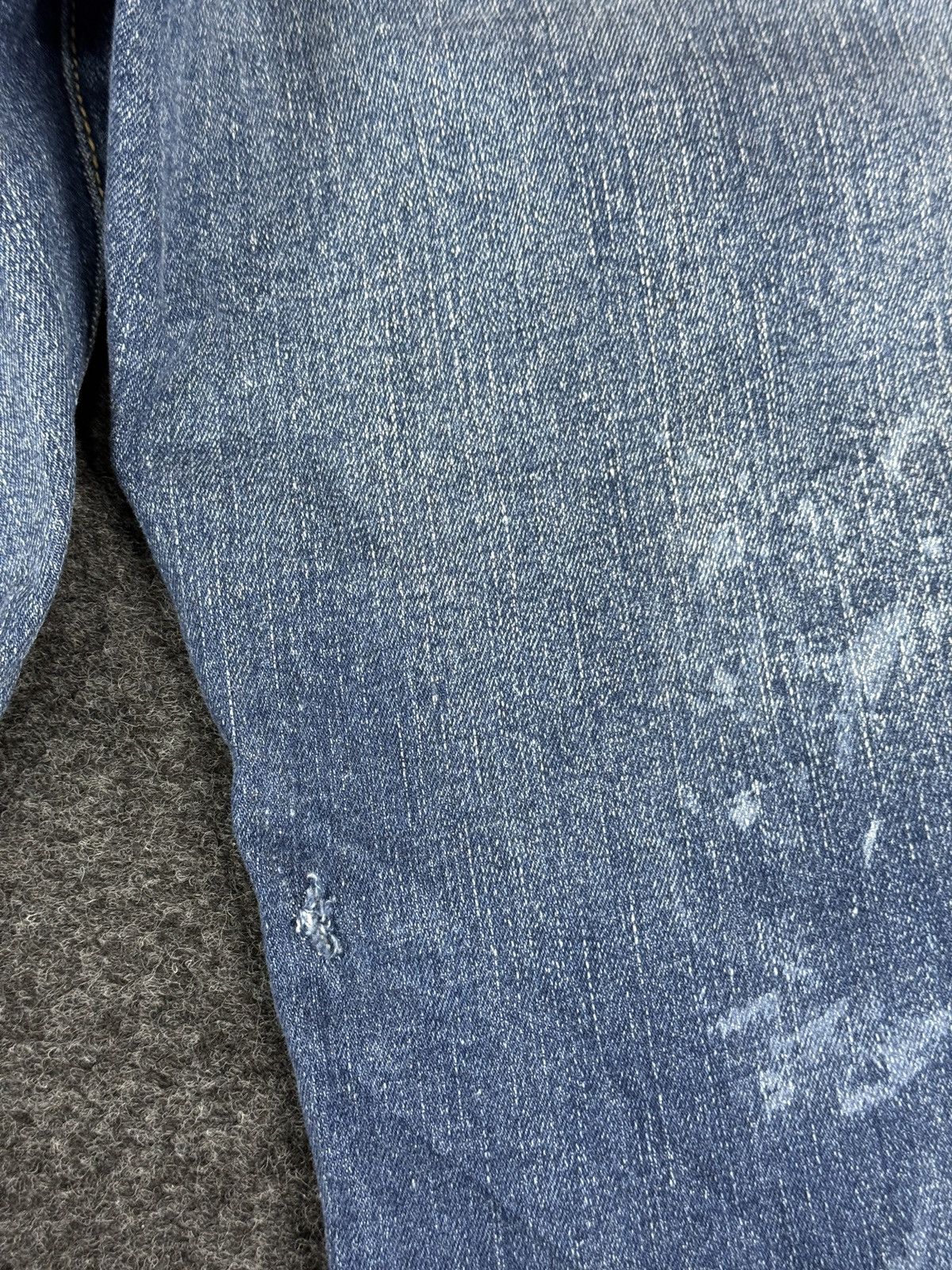 Big John × Japanese Brand Big John Denim Pants Jeans Painted stretch Size US 32 / EU 48 - 9 Thumbnail