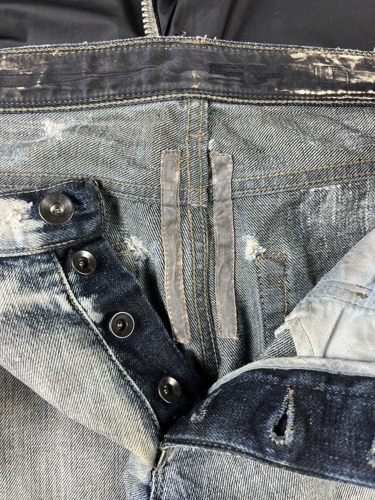 Rick Owens FW08 Rick Owens Banana Cut Spiral Denim Jeans Dust Acid Size US 30 / EU 46 - 18 Thumbnail