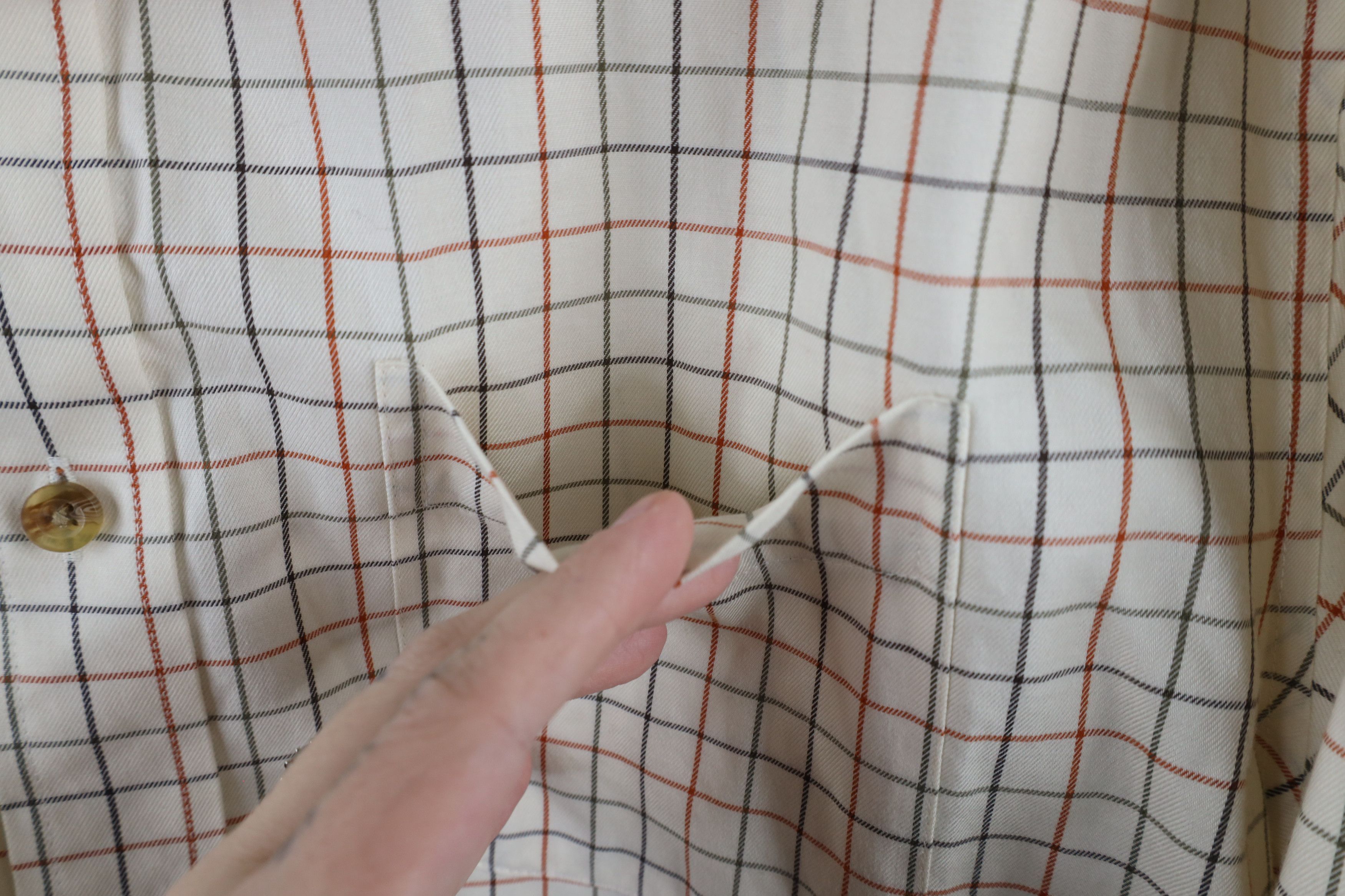 L.L. Bean × Vintage Vintage LL Bean Trim Fit Wrinkle Resistant Button Down Shirt Size US L / EU 52-54 / 3 - 4 Thumbnail