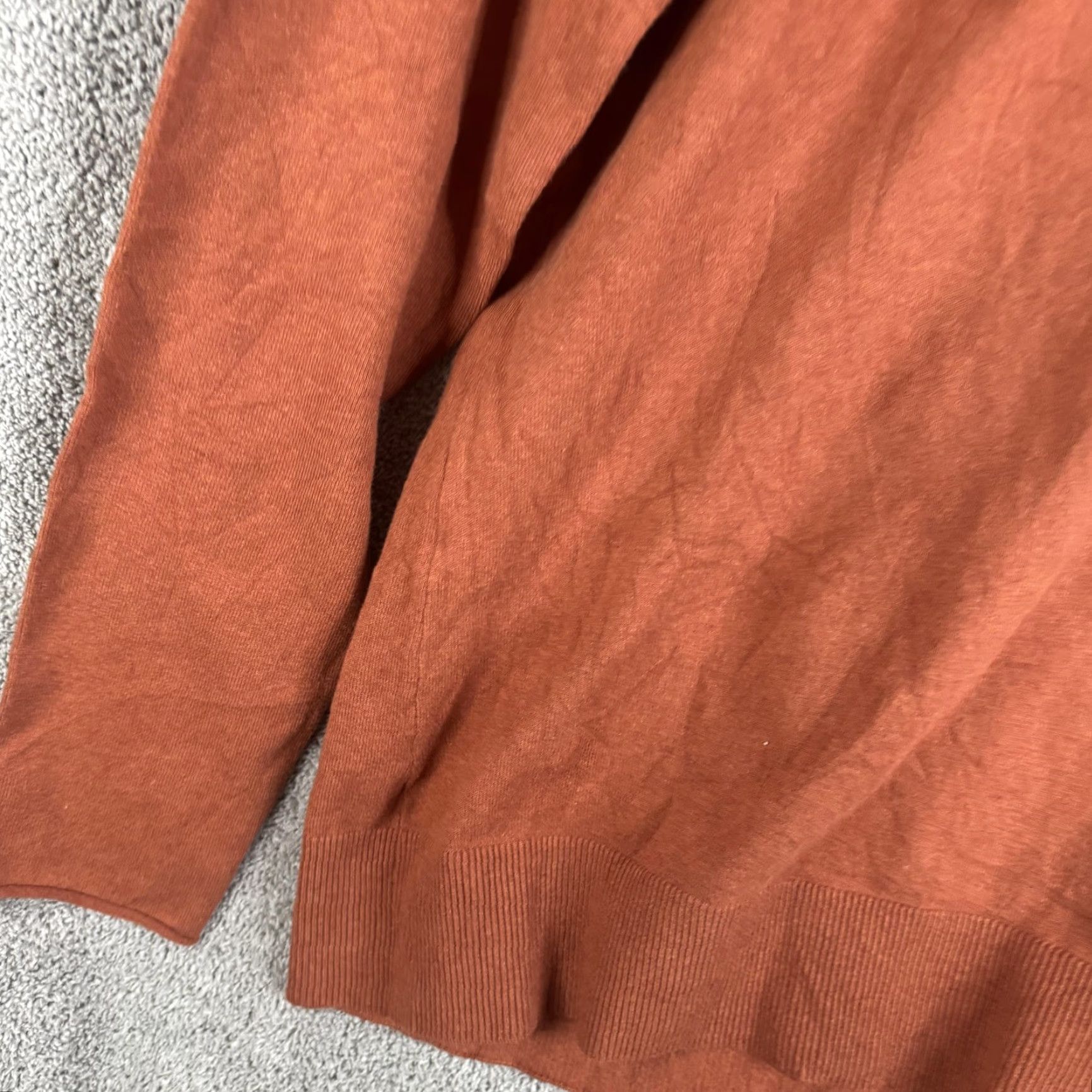 Duluth Trading Company Duluth Trading Co Sweater Womens XL Orange Turtleneck Knit Pullover Shiftless Size XL / US 12-14 / IT 48-50 - 2 Thumbnail