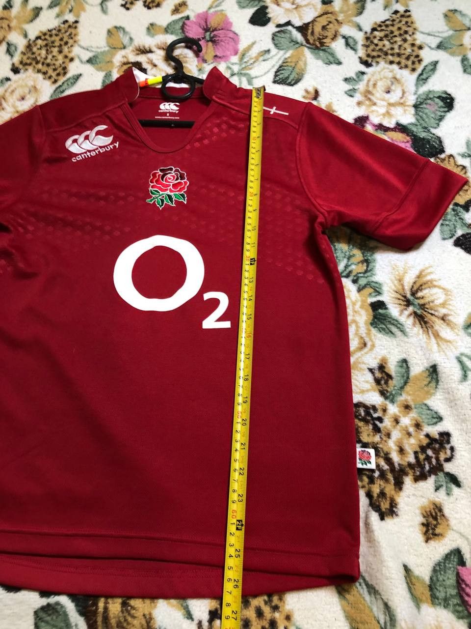 Canterbury of New Zealand England Rugby Union Shirt Canterbury Small Away Kit Size US S / EU 44-46 / 1 - 8 Thumbnail