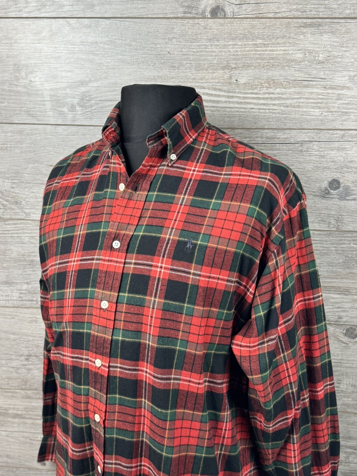 Polo Ralph Lauren POLO RALPH LAUREN Flannel shirt with long sleeves size M Size US M / EU 48-50 / 2 - 5 Thumbnail