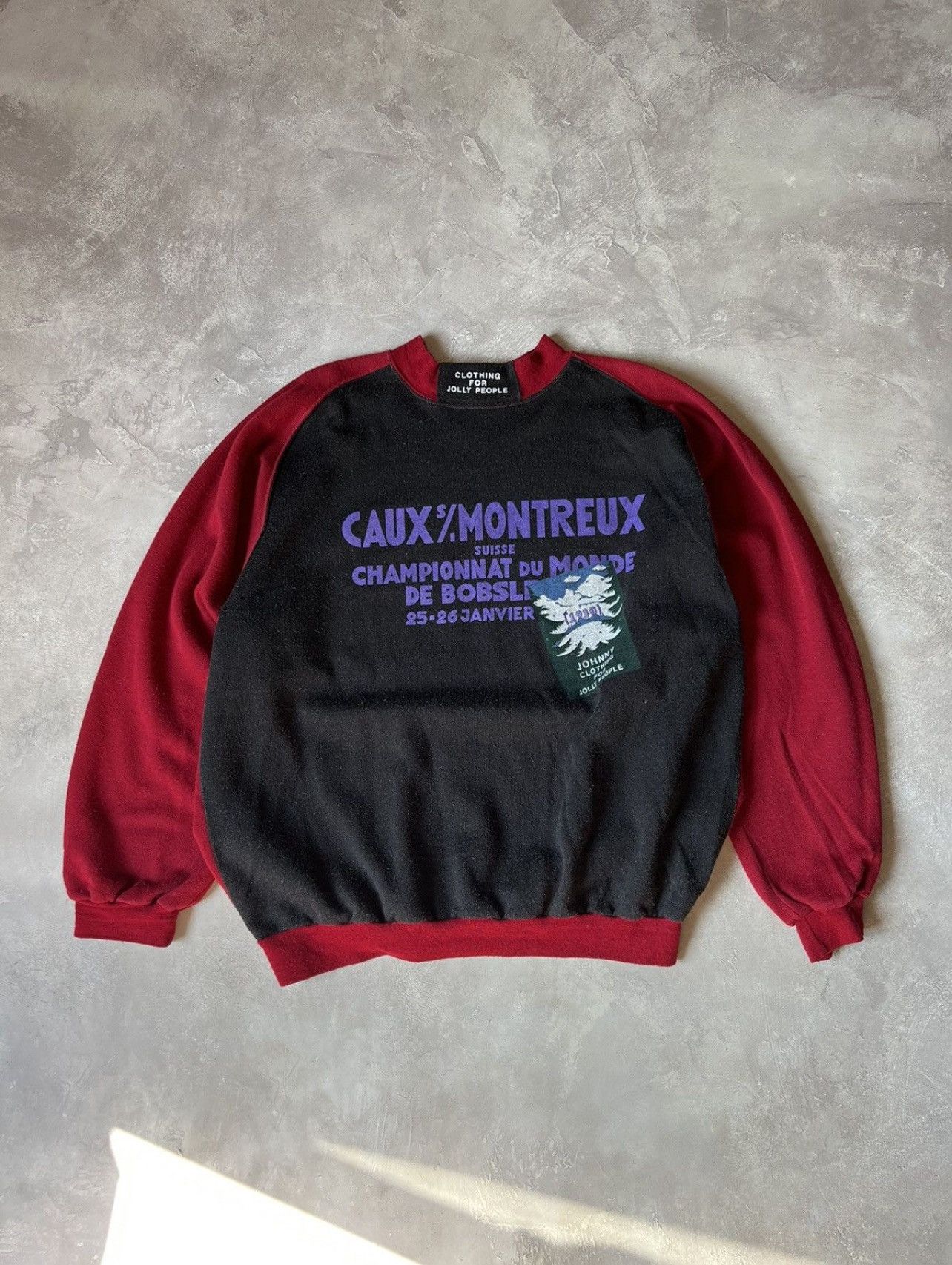 Vintage Vintage 90s Made in Italy Y2k Baggy Sweatshirt Size US XL / EU 56 / 4 - 1 Thumbnail