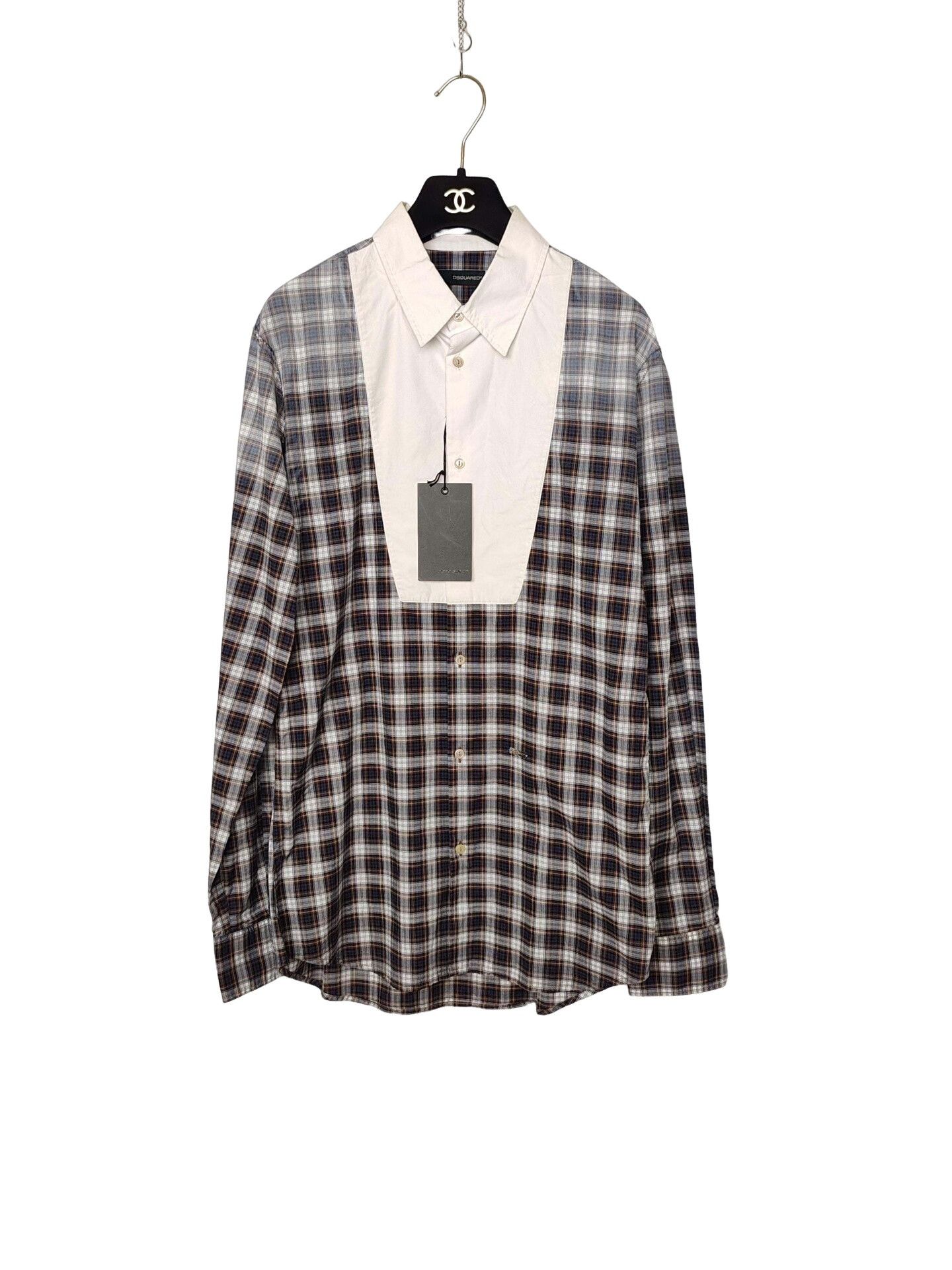 Dsquared2 Dsquared2 Plaid Cotton Shirt Size 48 Size US M / EU 48-50 / 2 - 1 Thumbnail