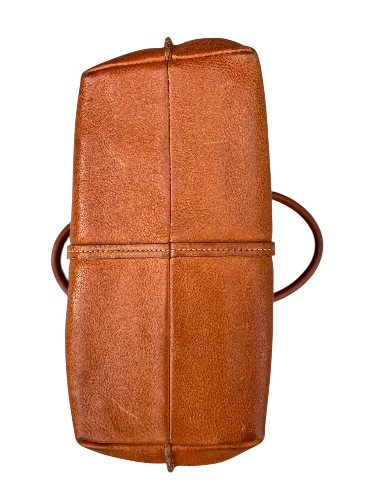 Leather Genten Japan Patina Leather Tote Bag Size ONE SIZE - 18 Thumbnail