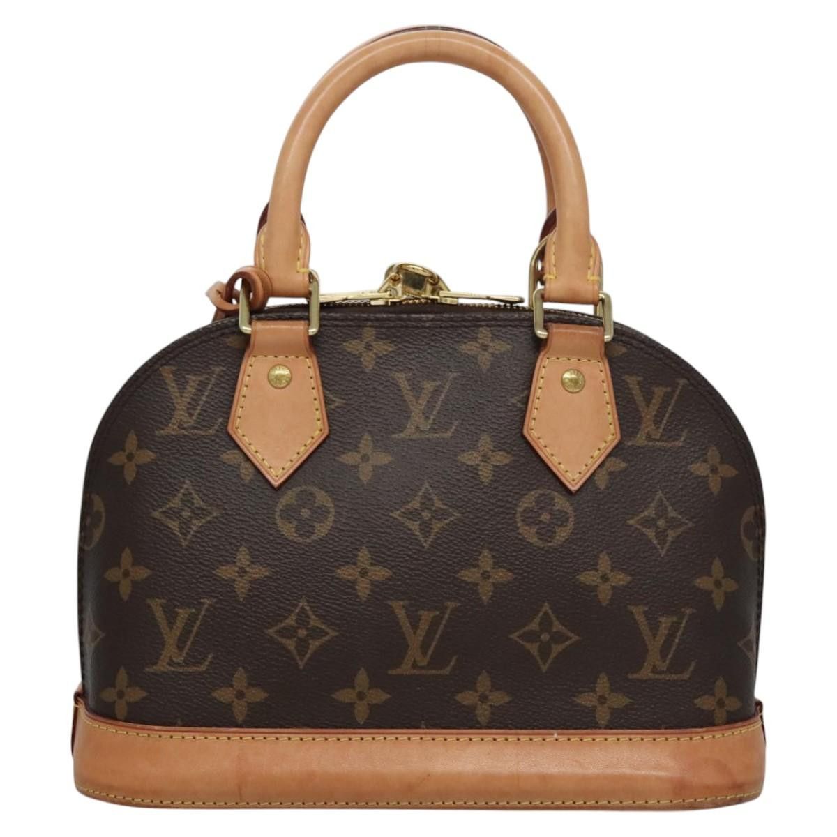 Louis Vuitton Alma Bb Brown Canvas Handbag (Pre-Owned) Size ONE SIZE - 1 Thumbnail