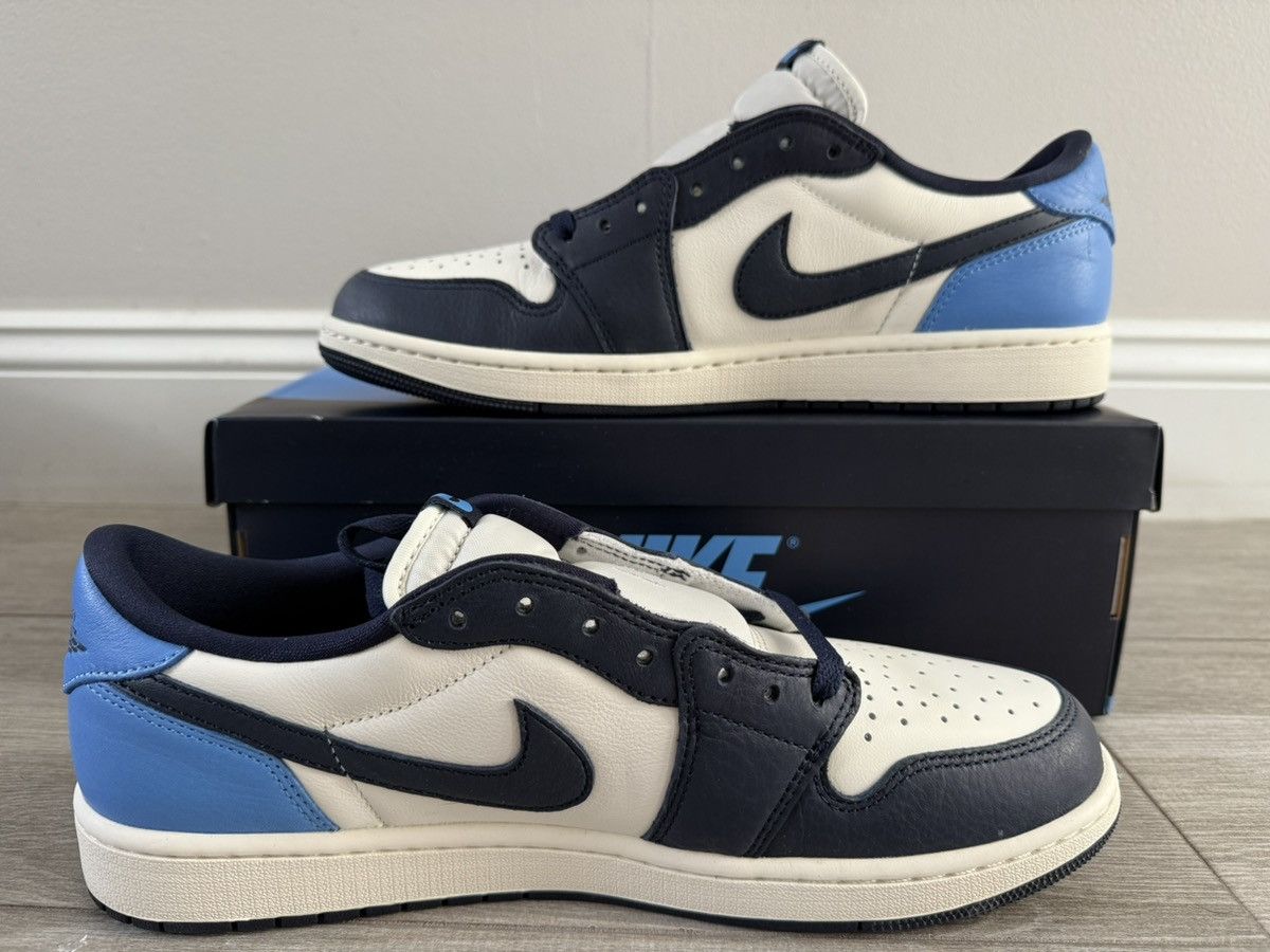 Jordan Brand Jordan 1 Retro Low OG Obsidian CZ0790-400 UNC Blue Sz 12 Size US 12 / EU 45 - 2 Thumbnail