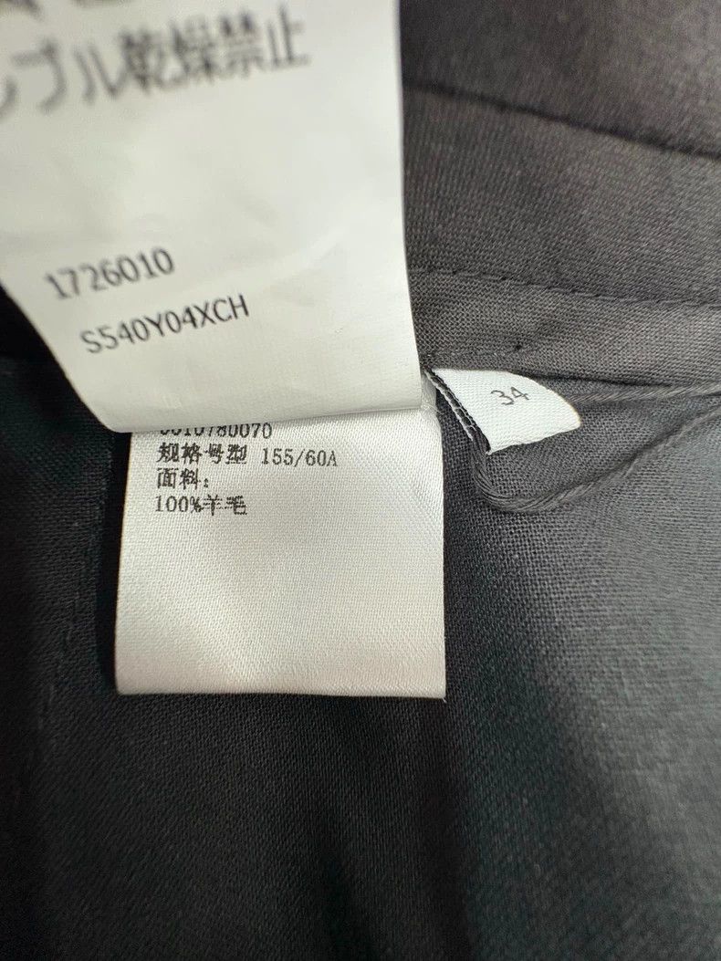 Loewe LOEWE Wool black carrot trousers Size 42" / US 20 - 8 Thumbnail