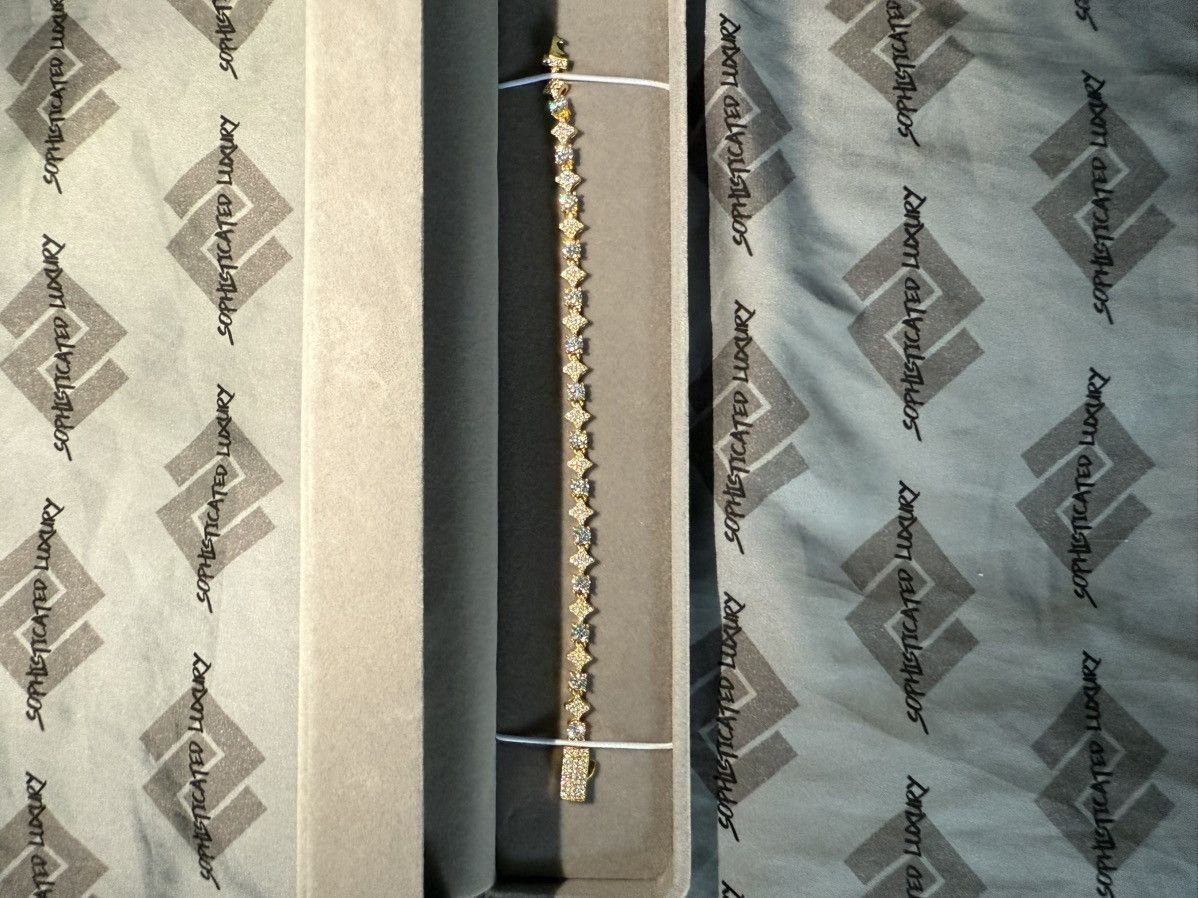 Other Asscher Moissanite Bracelet 7” Size ONE SIZE - 6 Thumbnail