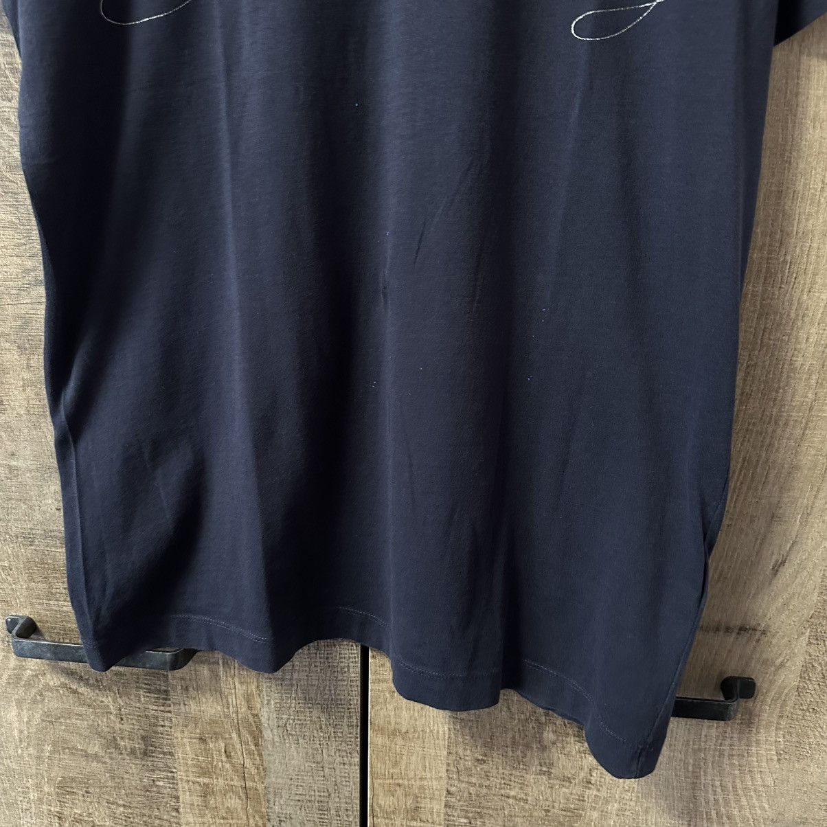 Balenciaga × Diesel × Japanese Brand Vintage Japanese Style Diesel T-shirts Big Logo Indigo Blue Size US L / EU 52-54 / 3 - 4 Thumbnail