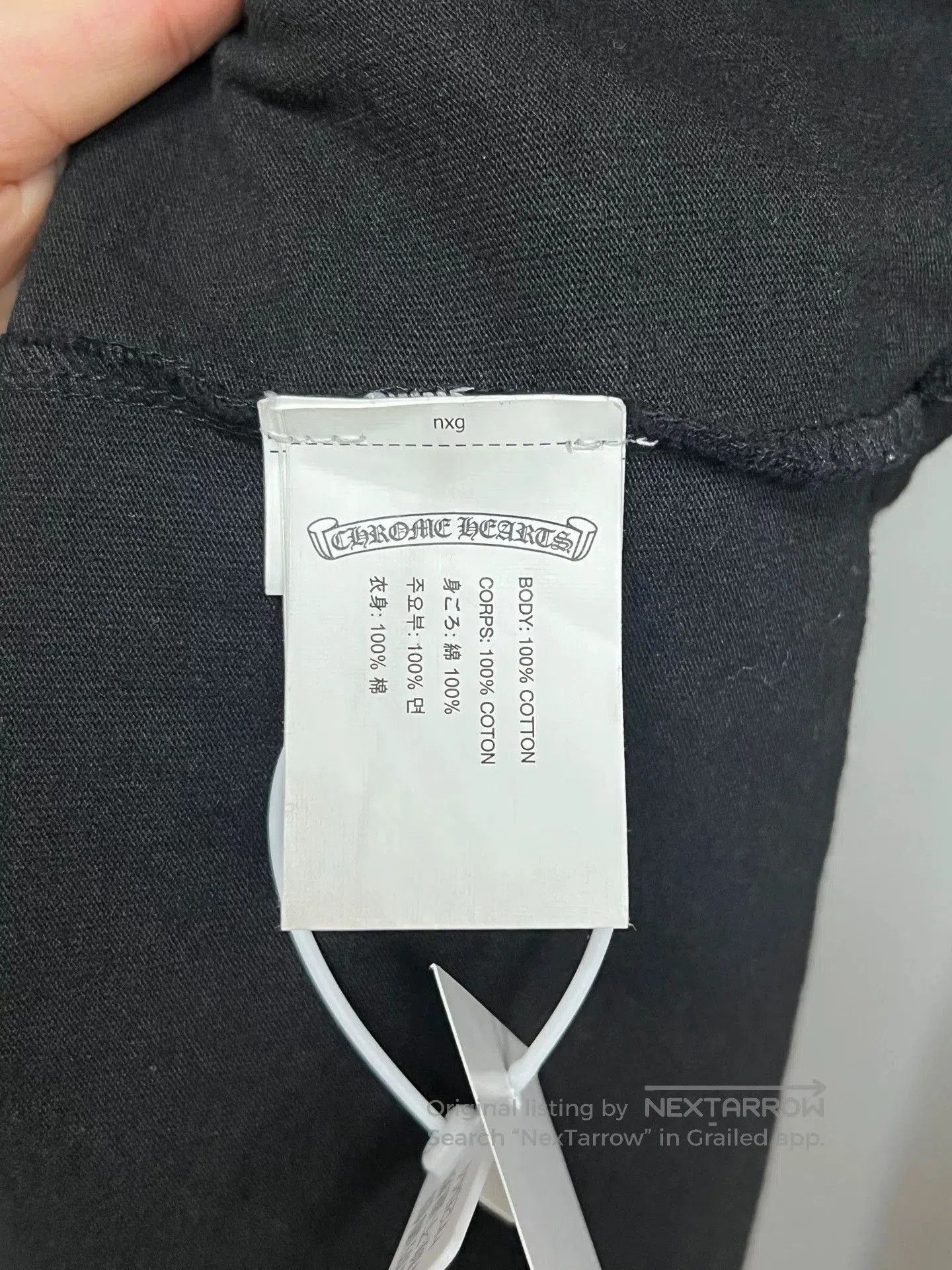 Chrome Hearts chrome hearts black long sleeve polo. Size US L / EU 52-54 / 3 - 5 Thumbnail