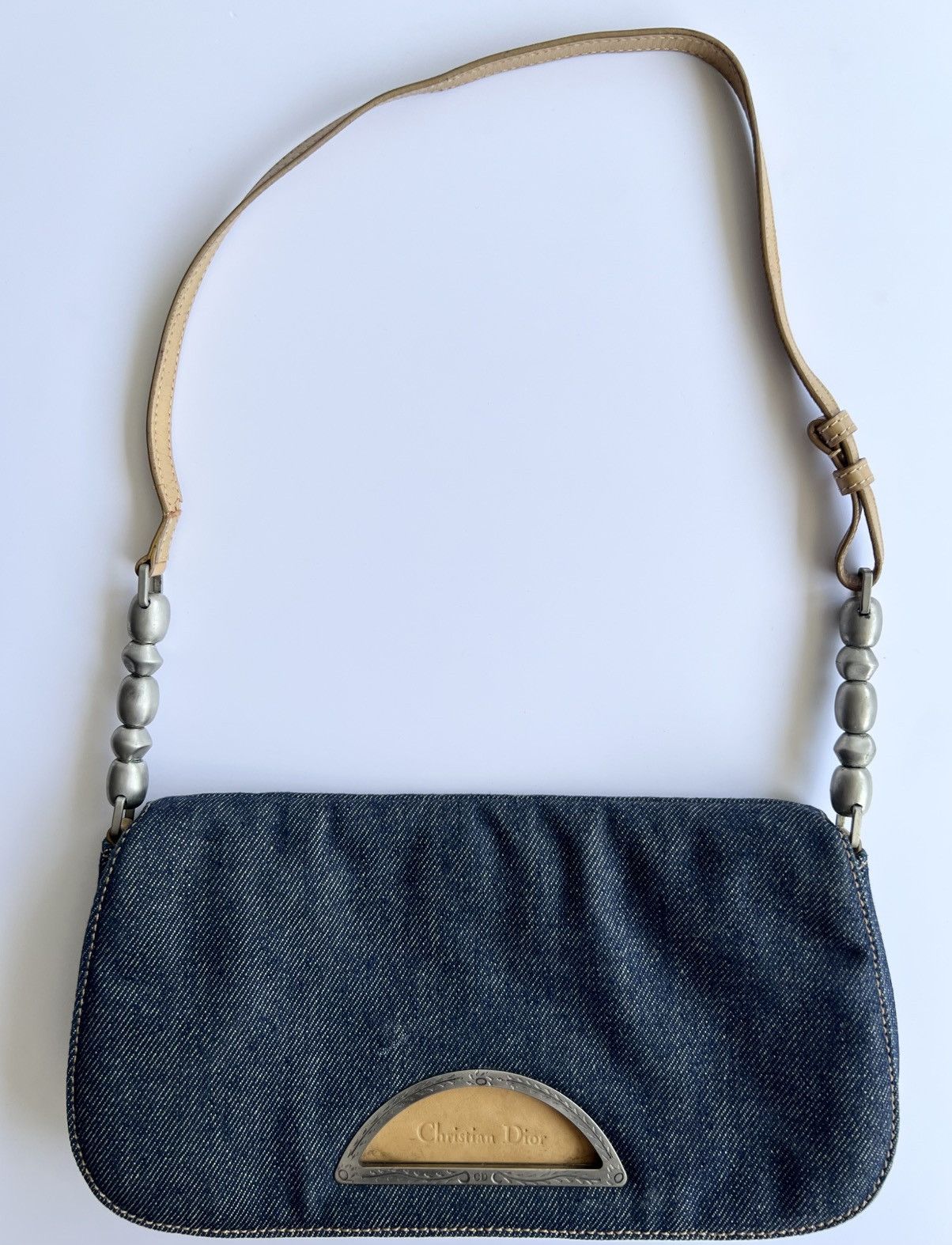 Dior RARE - Dior John Galliano - S/S00 Denim Melice Shoulder Bag Size ONE SIZE - 2 Thumbnail