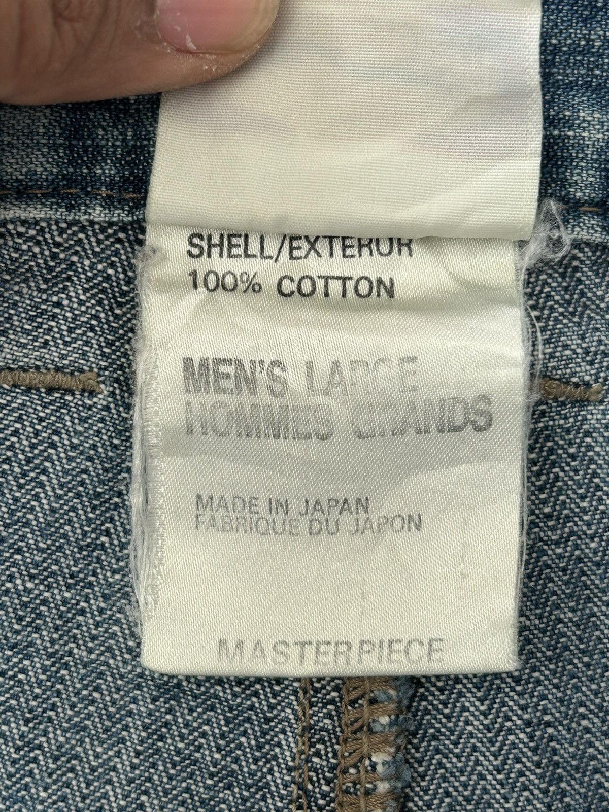 MasterPiece MasterPiece Hectic Vintage Denim Japan Size US 30 / EU 46 - 14 Thumbnail