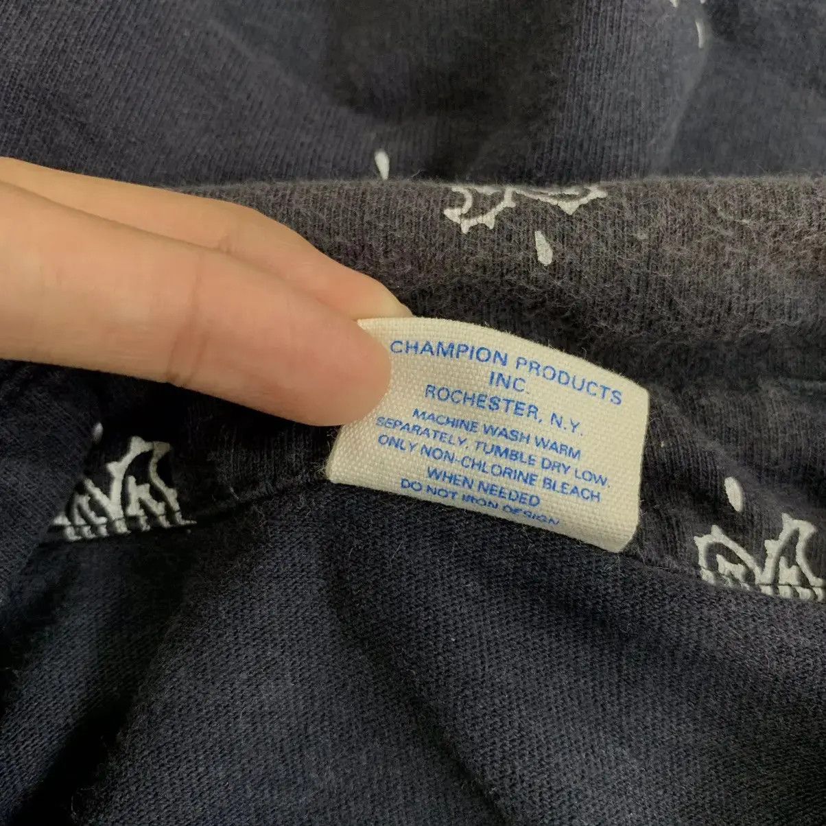 Champion Vintage CHAMPION PAISLEY AOP All Over Print Polo Tee Shirt Size US M / EU 48-50 / 2 - 4 Thumbnail