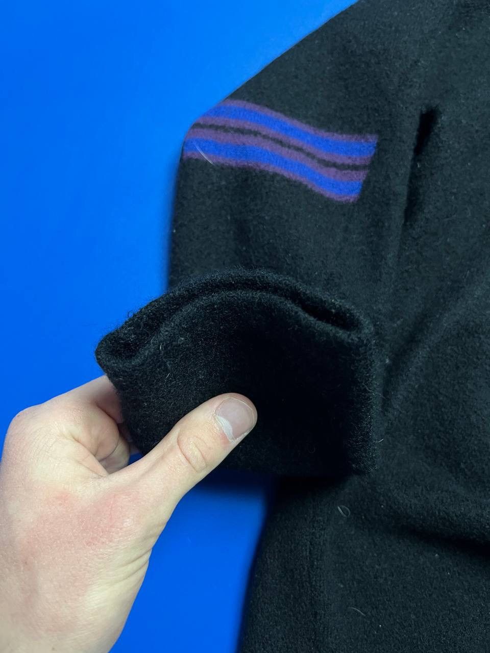 Yves Saint Laurent Vintage Yves Saint Laurent Wool Sweater Blue Striped Size US S / EU 44-46 / 1 - 8 Thumbnail
