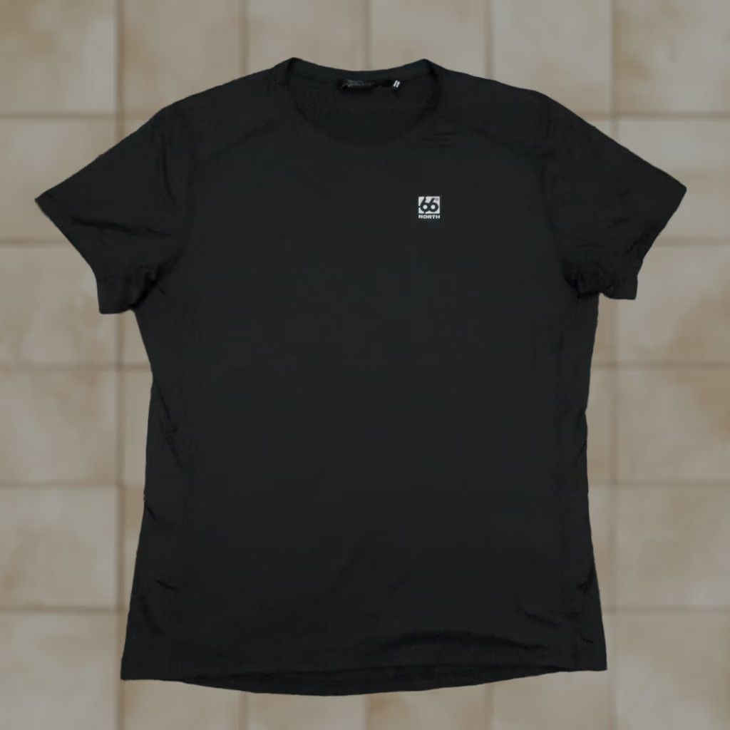 Vintage 66 North Shirt Womens XL Black Performance Short Sleeve Adalvik T Iceland Womens XL Black Performance Shirt Size XL / US 12-14 / IT 48-50 - 1 Thumbnail